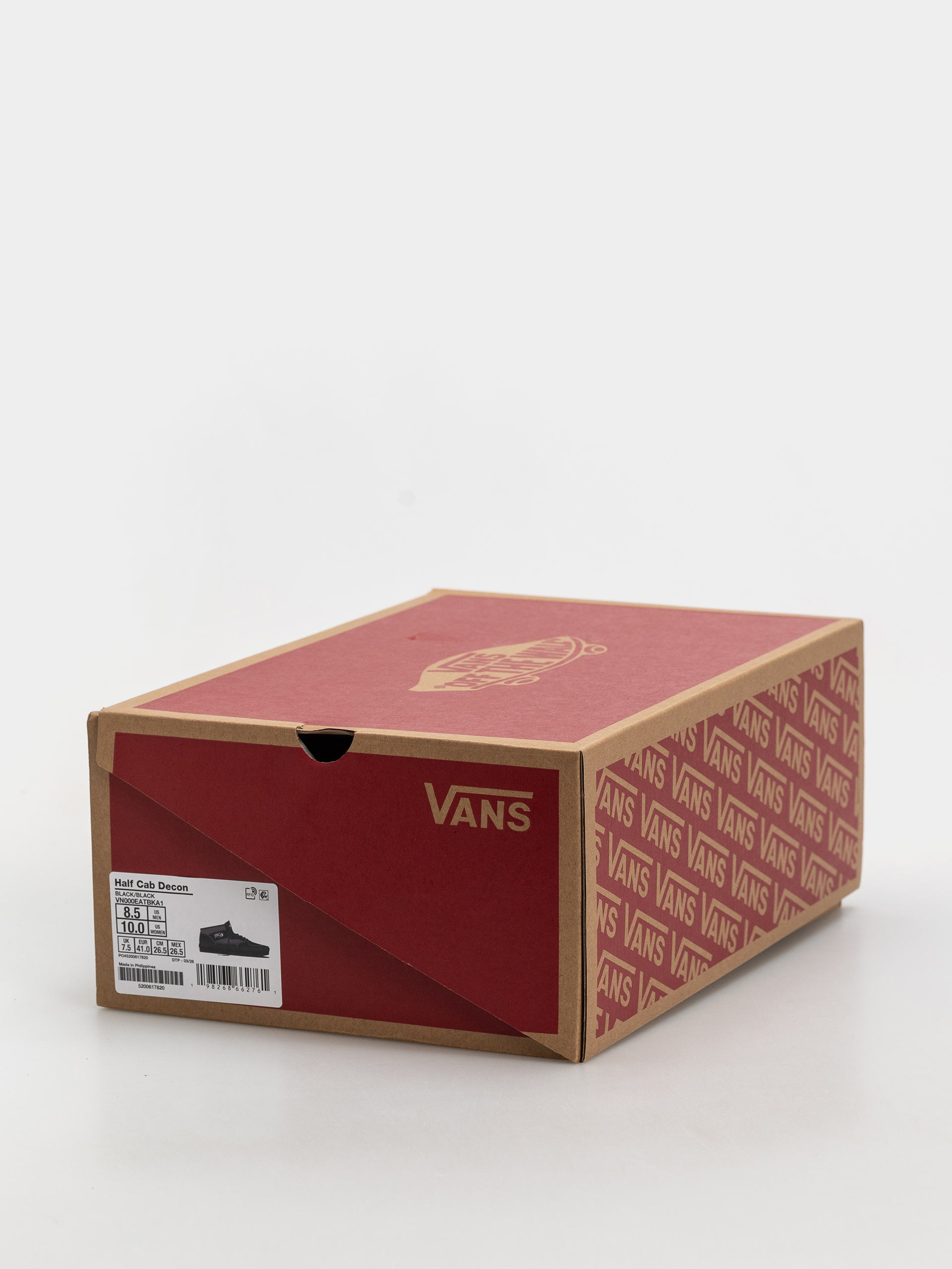 Pantofi Vans Half Cab Decon (black/black)