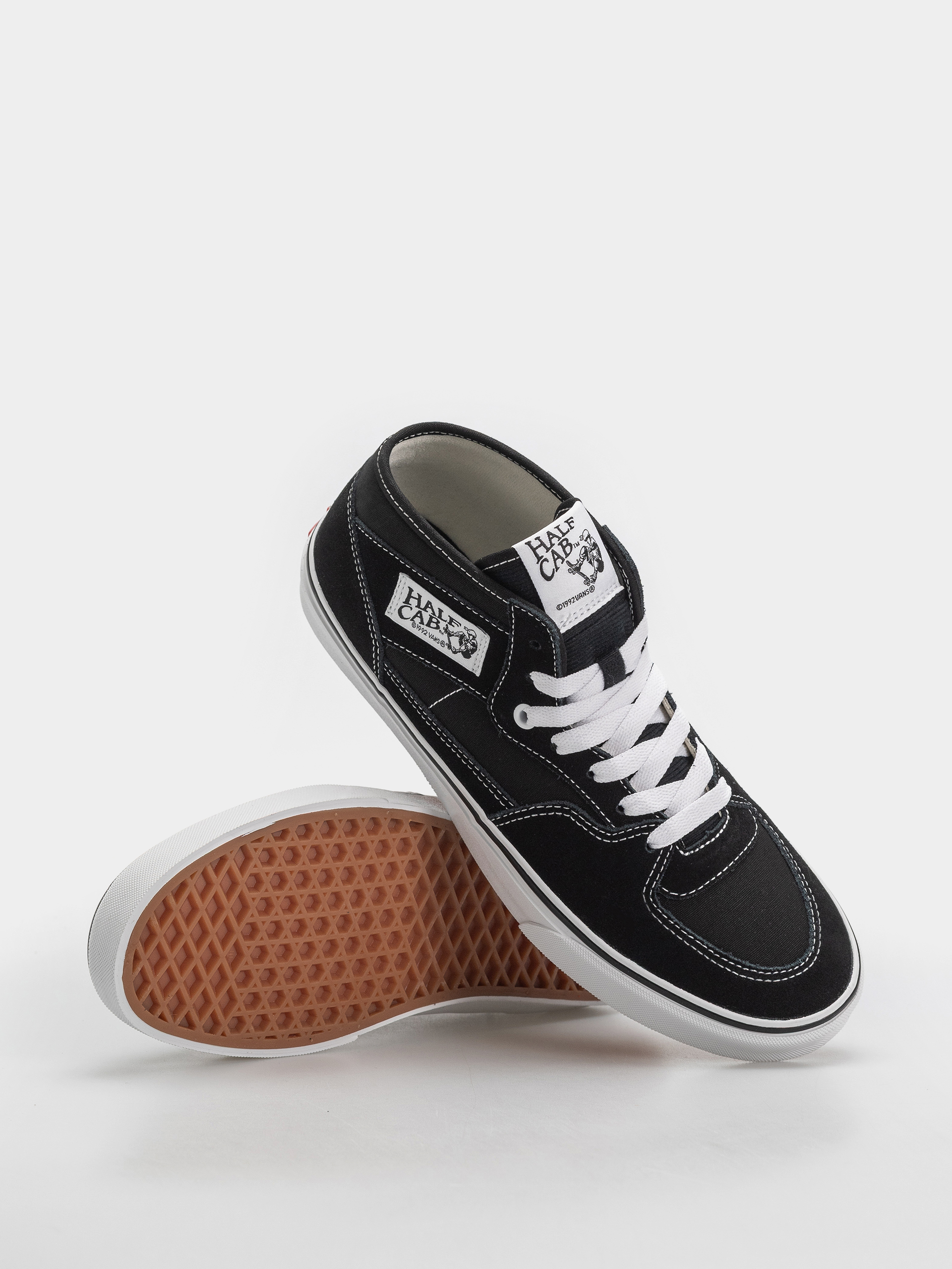 Pantofi Vans Half Cab Decon (black/true white)