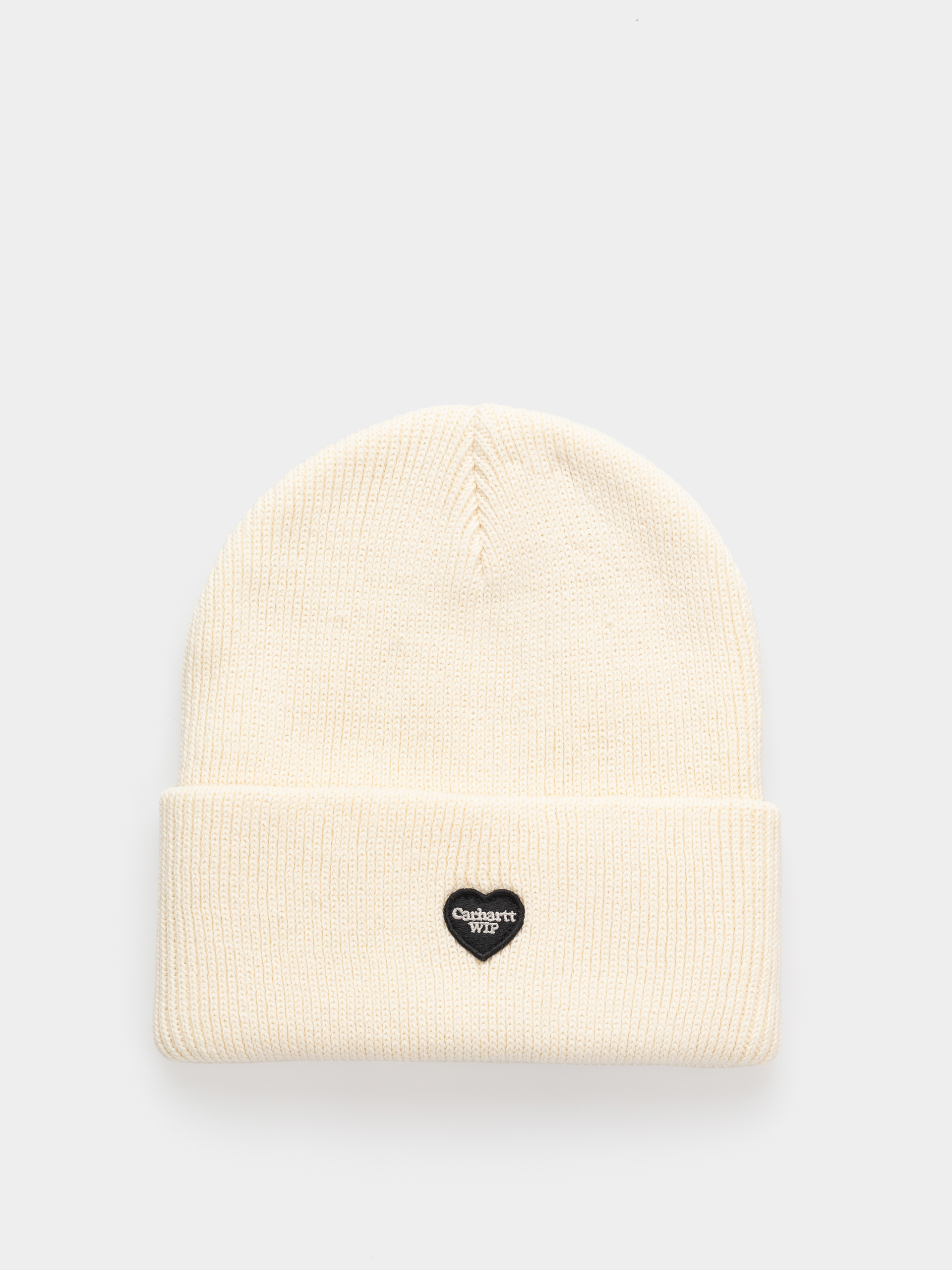 Căciulă Carhartt WIP Small Heart (natural)