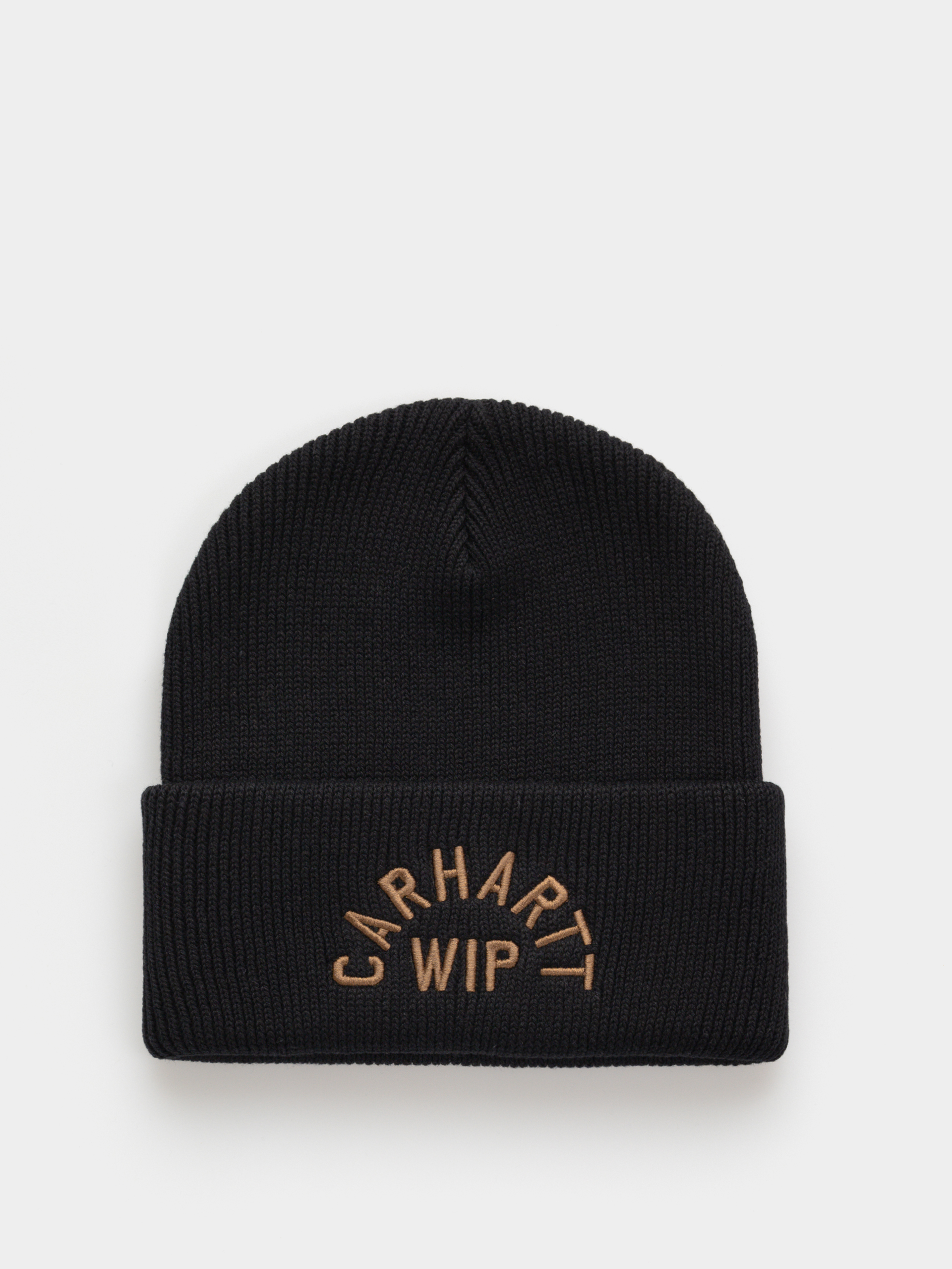 Căciulă Carhartt WIP Arch Script (black/wip h brown)