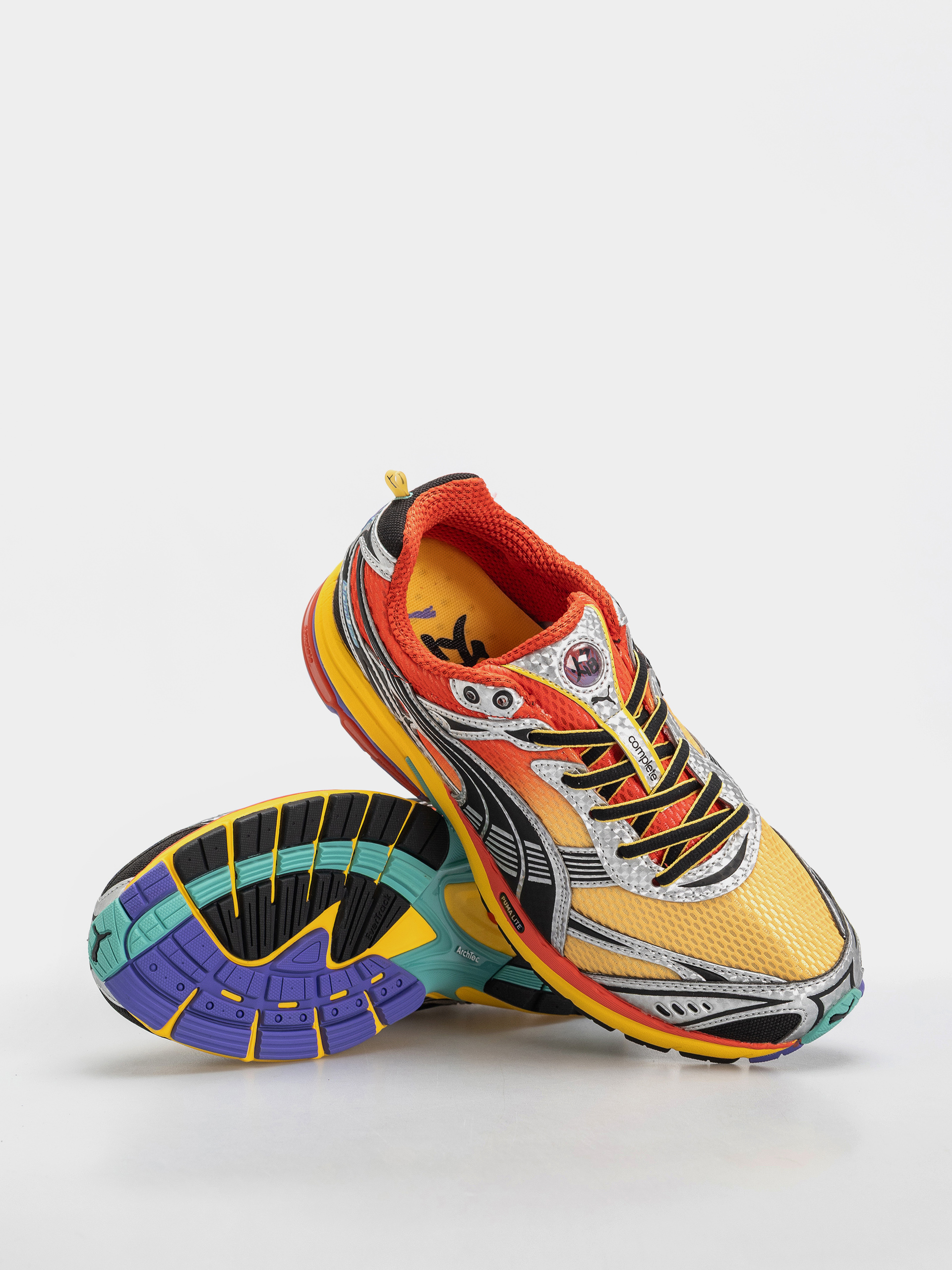 Pantofi Puma Homura OG Hyper (red flash/sunny yellow)