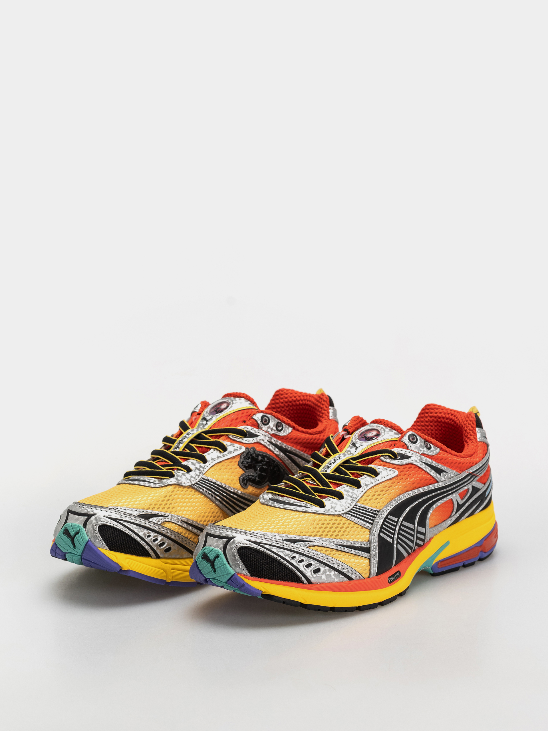 Pantofi Puma Homura OG Hyper (red flash/sunny yellow)