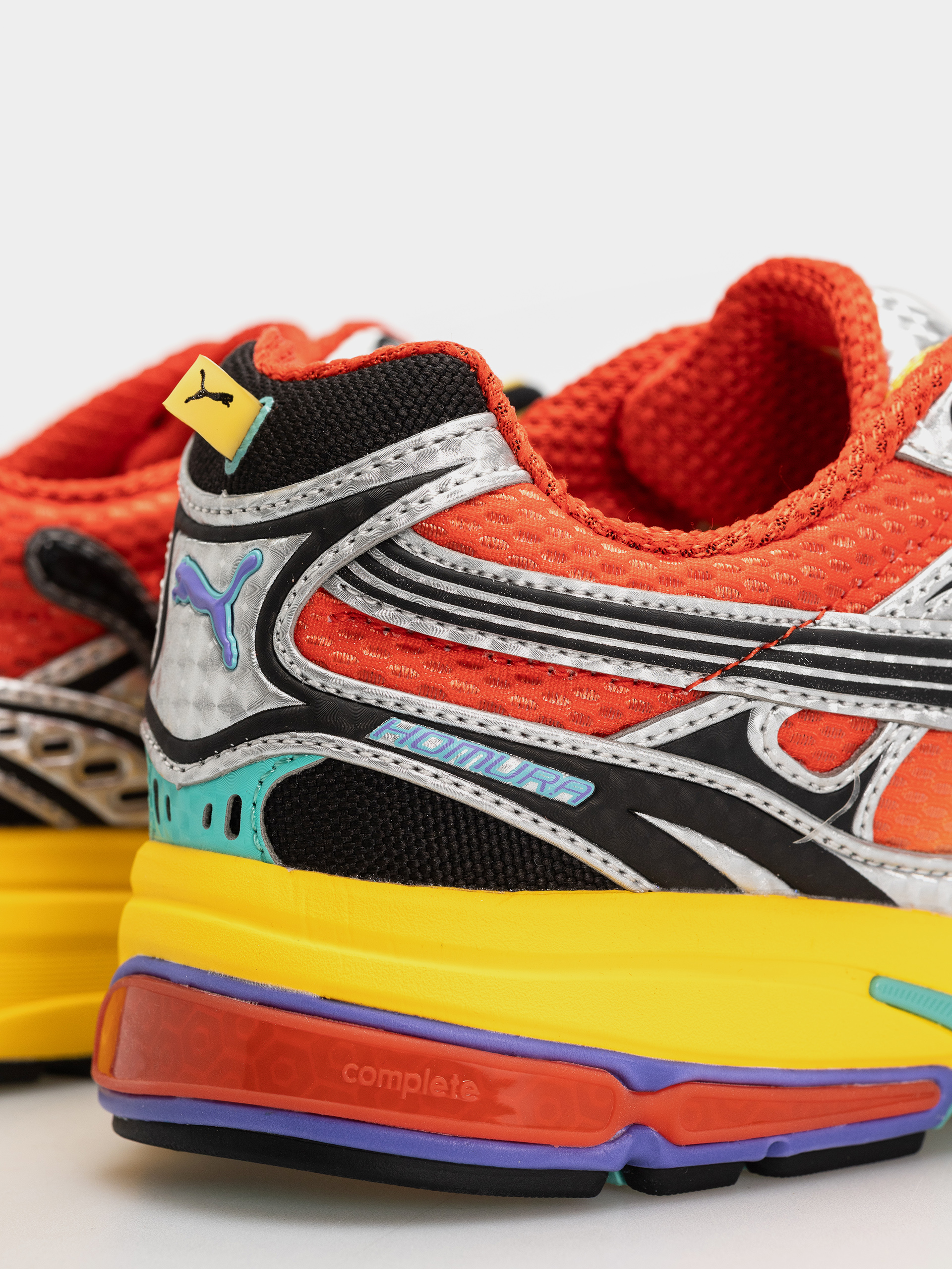 Pantofi Puma Homura OG Hyper (red flash/sunny yellow)