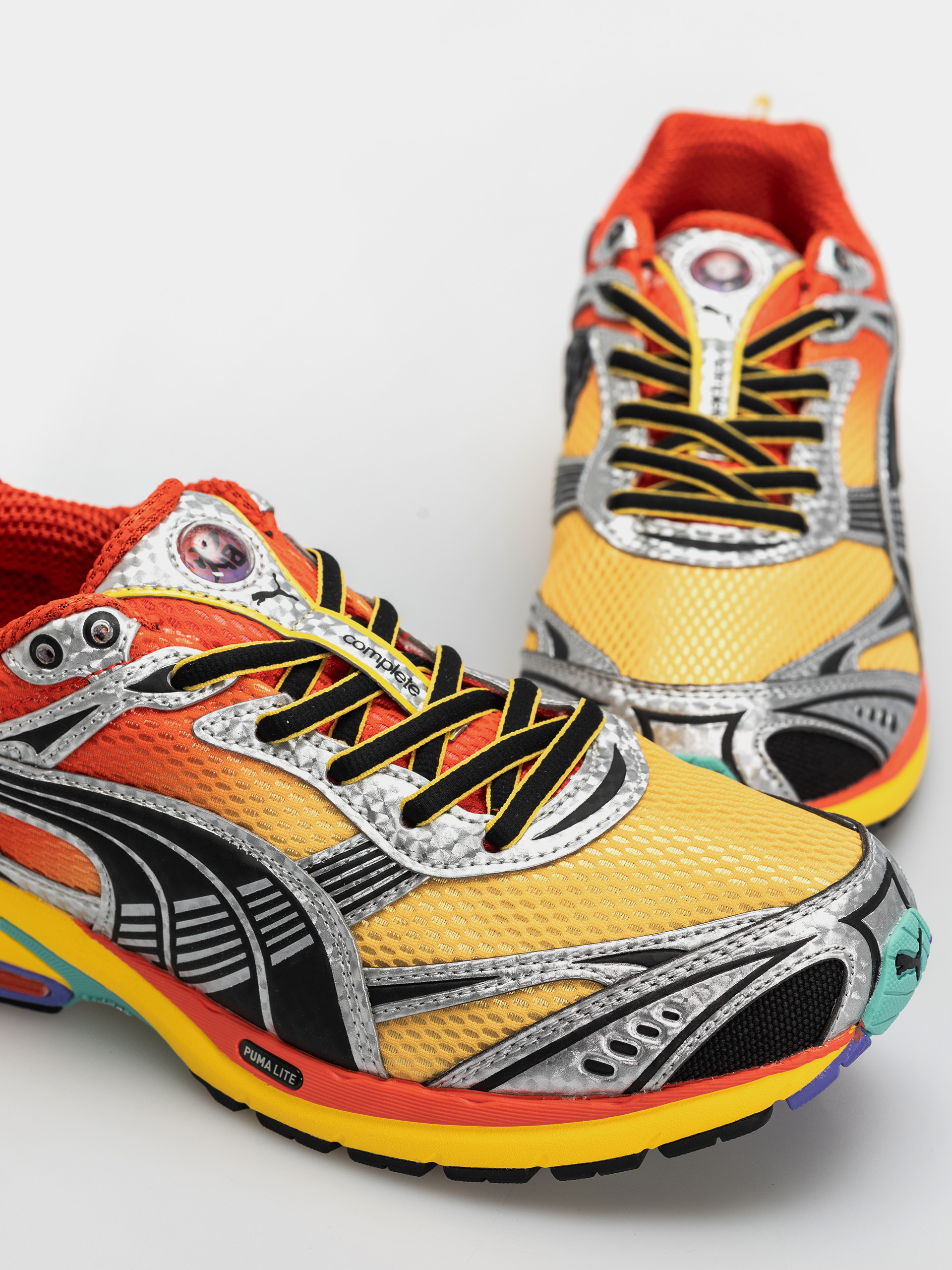Pantofi Puma Homura OG Hyper (red flash/sunny yellow)