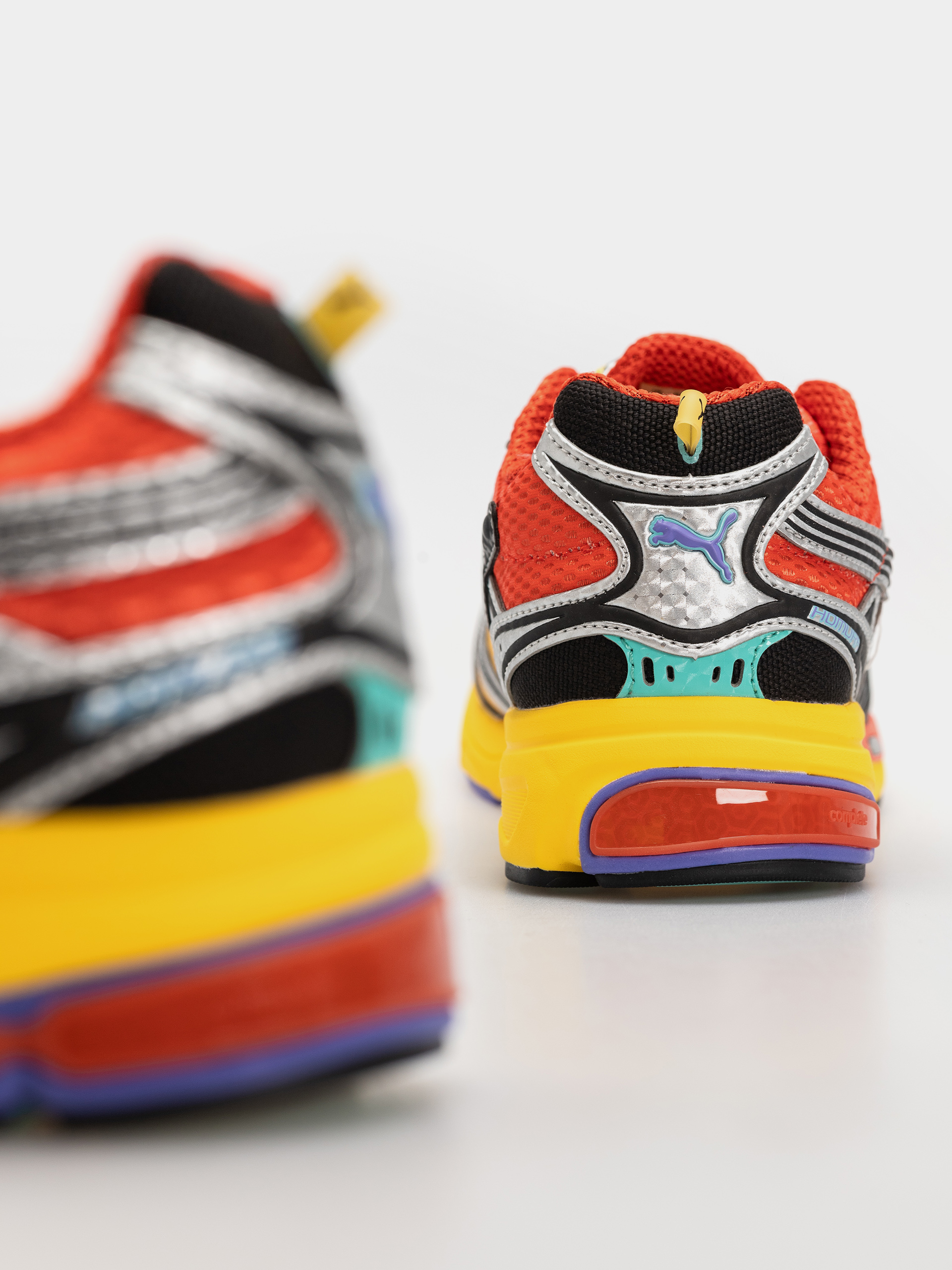 Pantofi Puma Homura OG Hyper (red flash/sunny yellow)