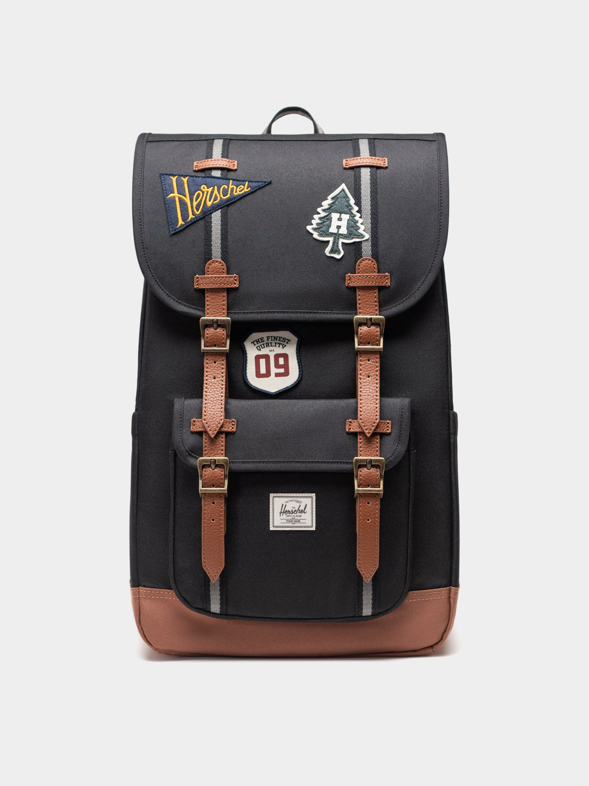 Rucsac Herschel Supply Co. Little America (patches black)