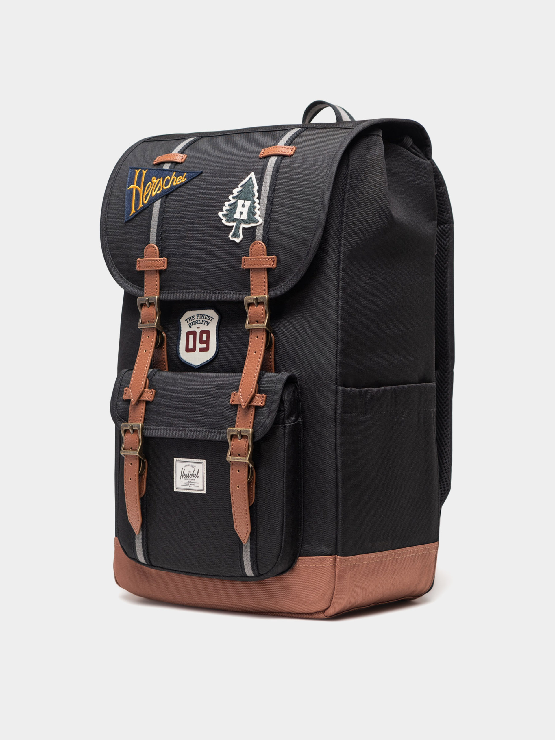 Rucsac Herschel Supply Co. Little America (patches black)