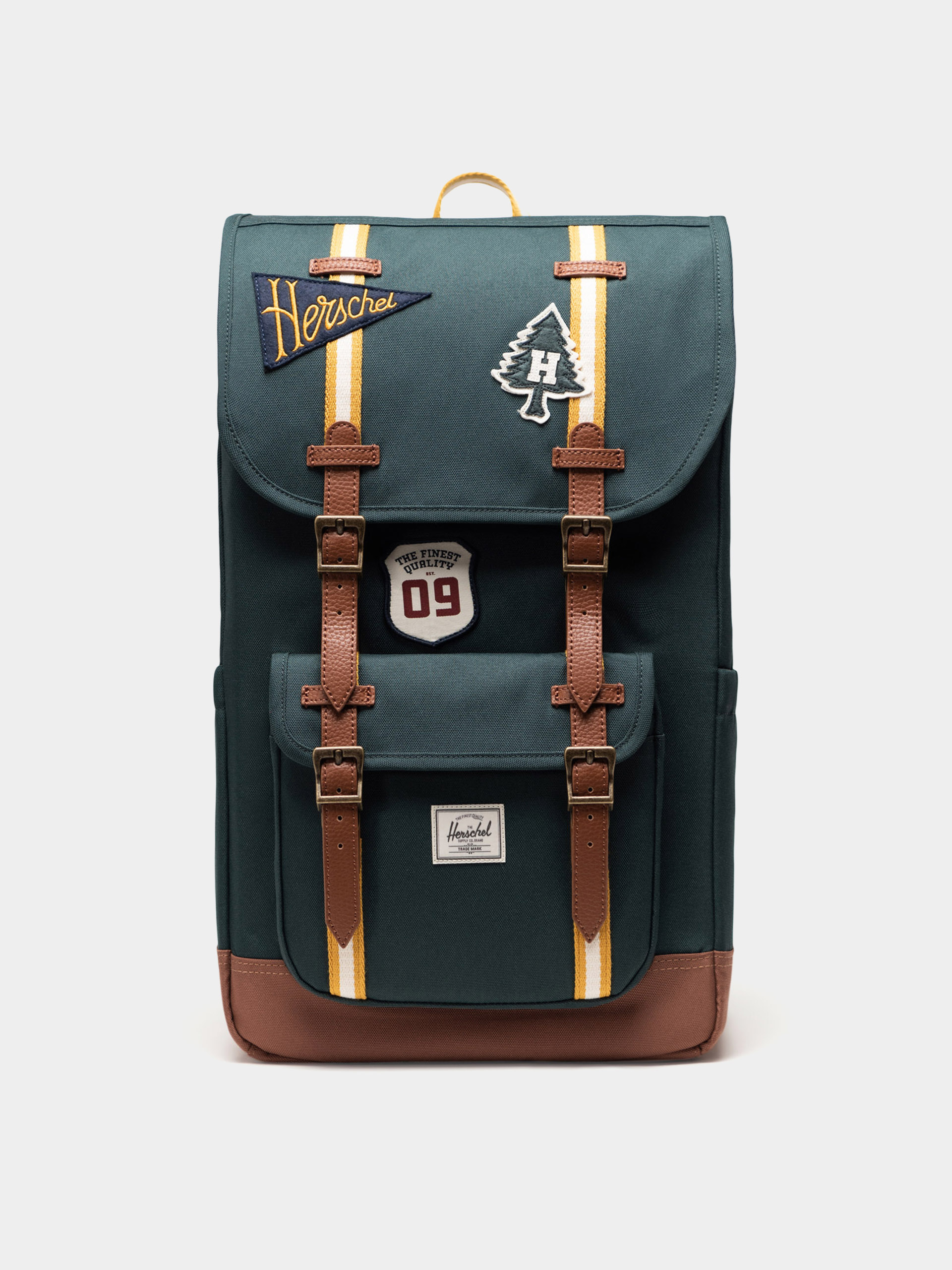 Rucsac Herschel Supply Co. Little America (patches green gables)