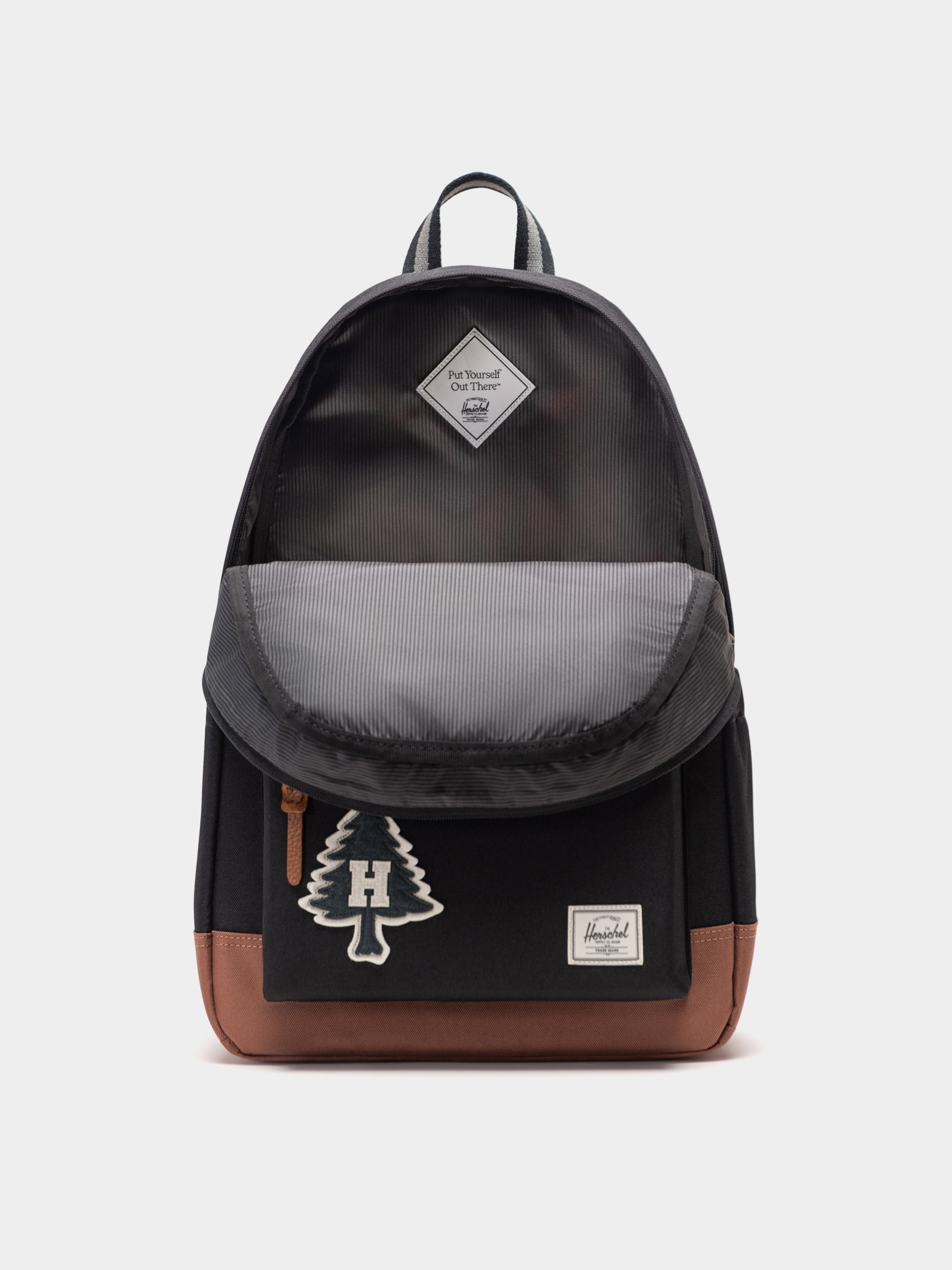 Rucsac Herschel Supply Co. Heritage (patches black)
