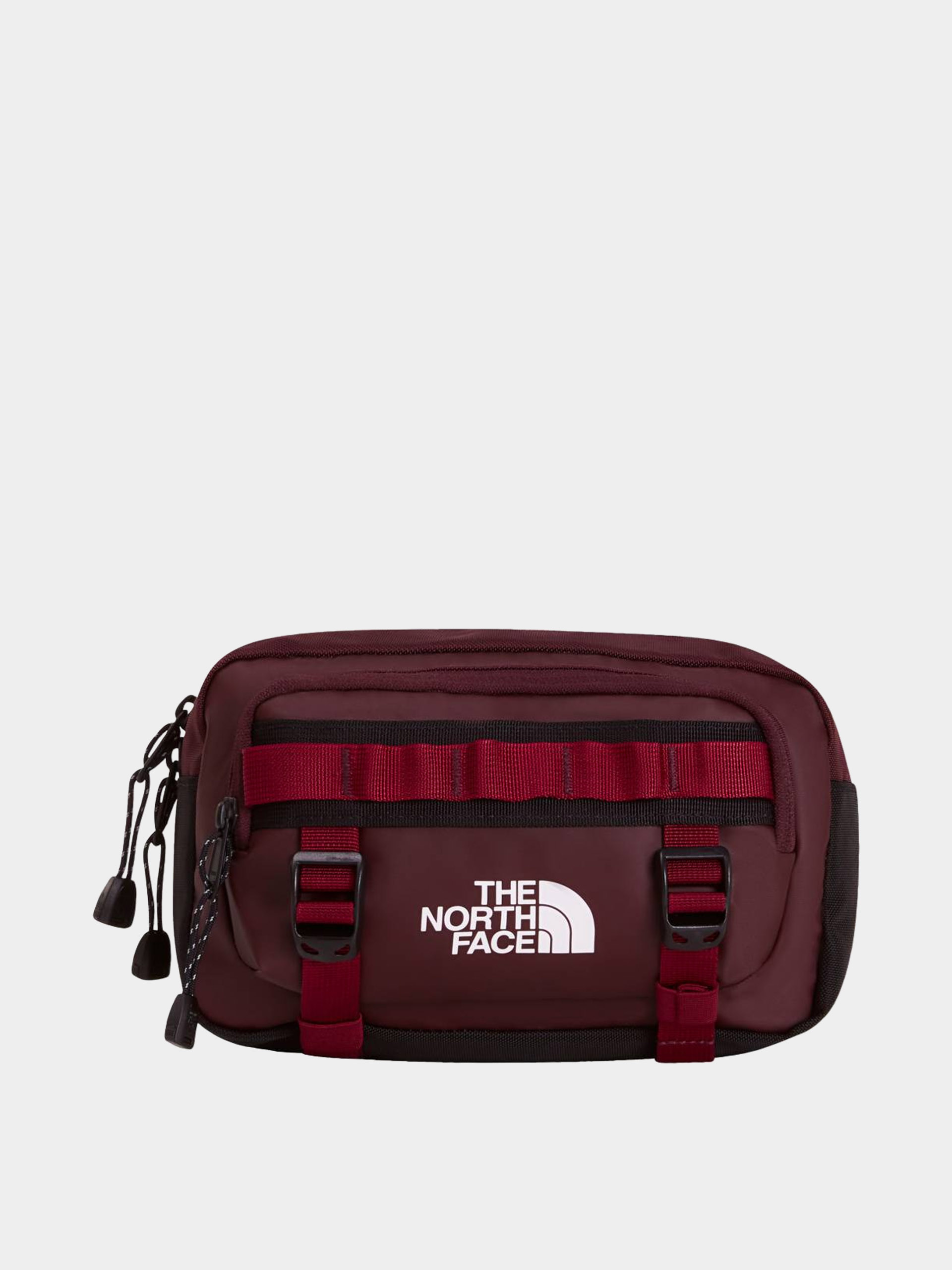Borsetă de brâu The North Face Base Camp Lumbar (deep burgundy/tnf black)