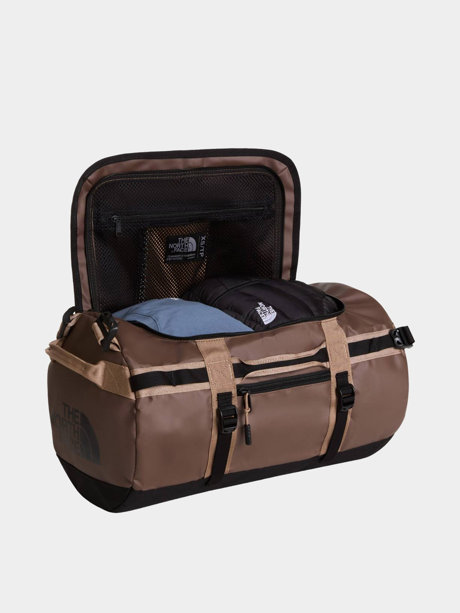 Geantă The North Face Base Camp Duffel XS (smokey brown/tnf black)