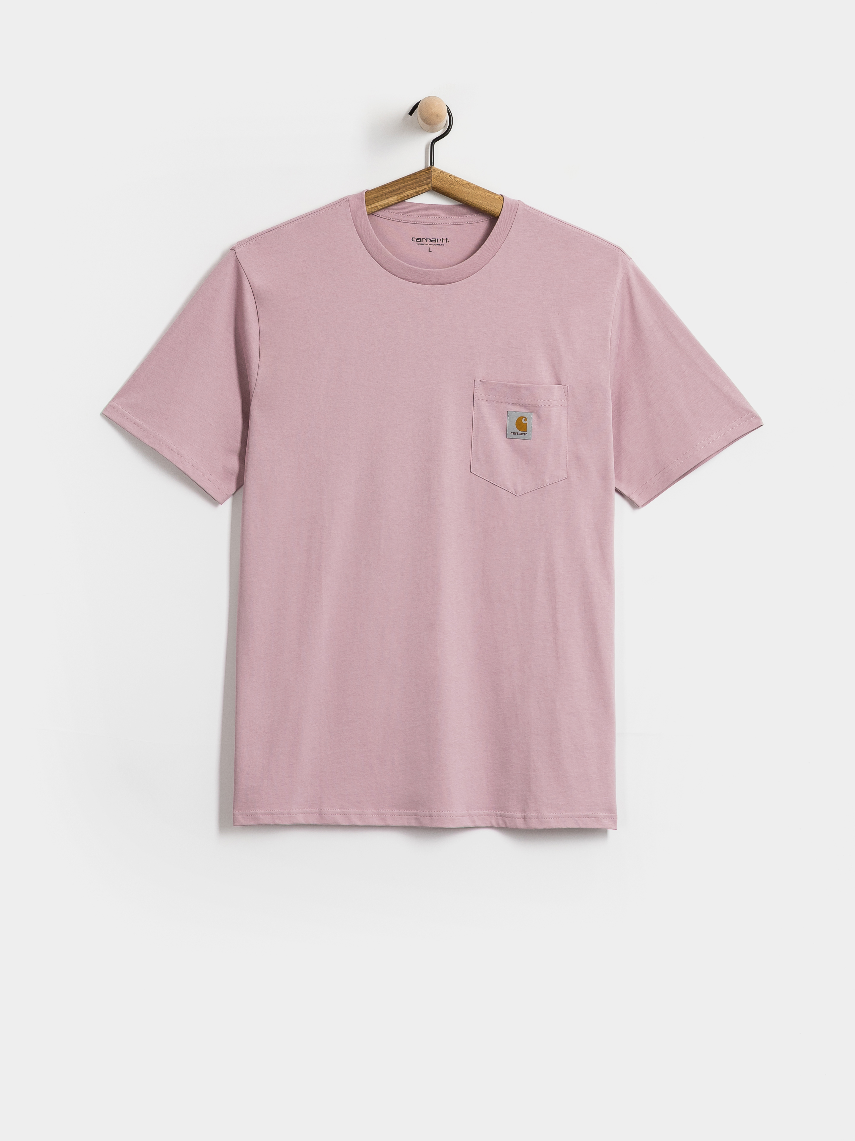 Tricou Carhartt WIP Pocket (hortensia)