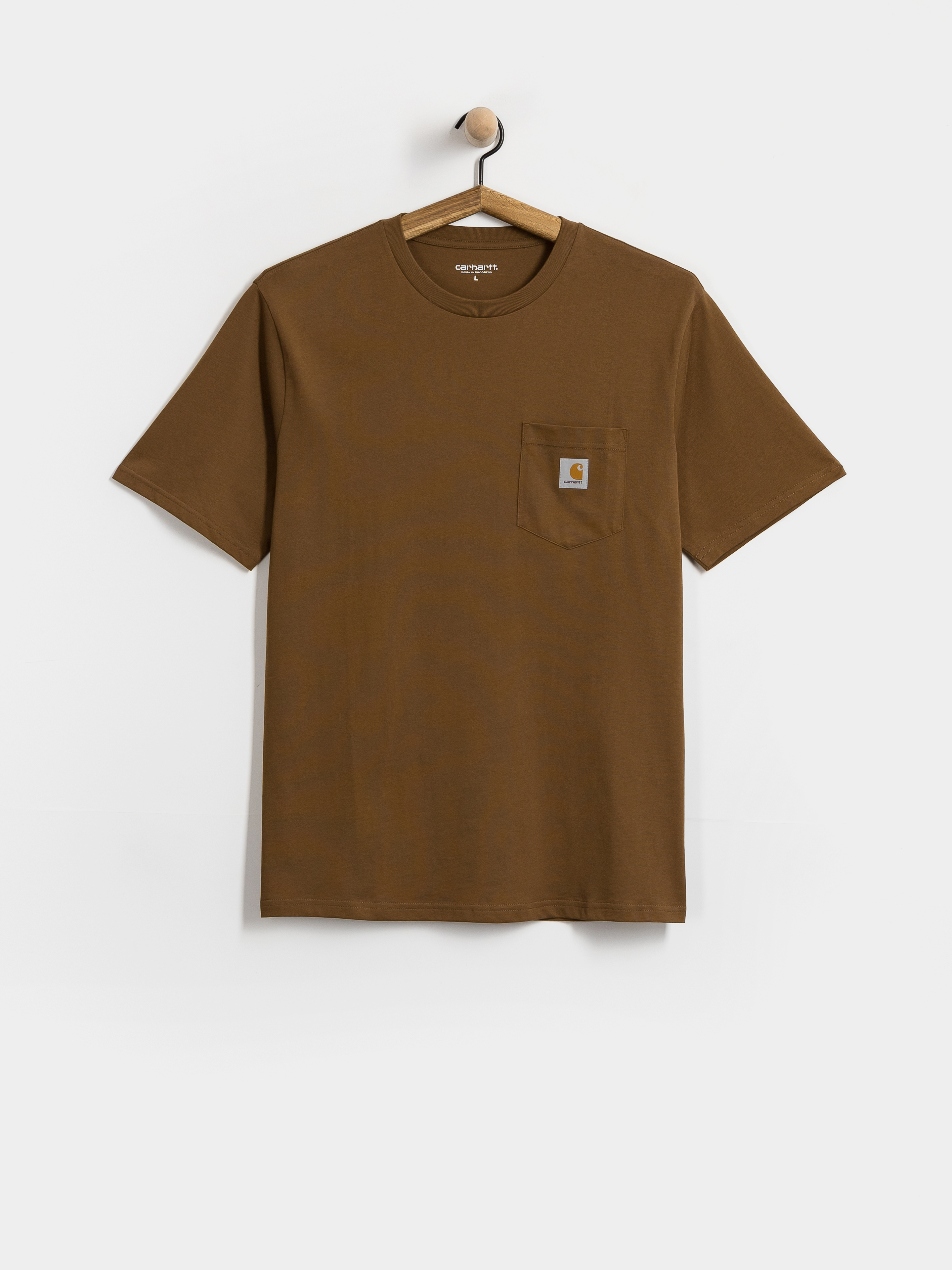 Tricou Carhartt WIP Pocket (wip h brown)