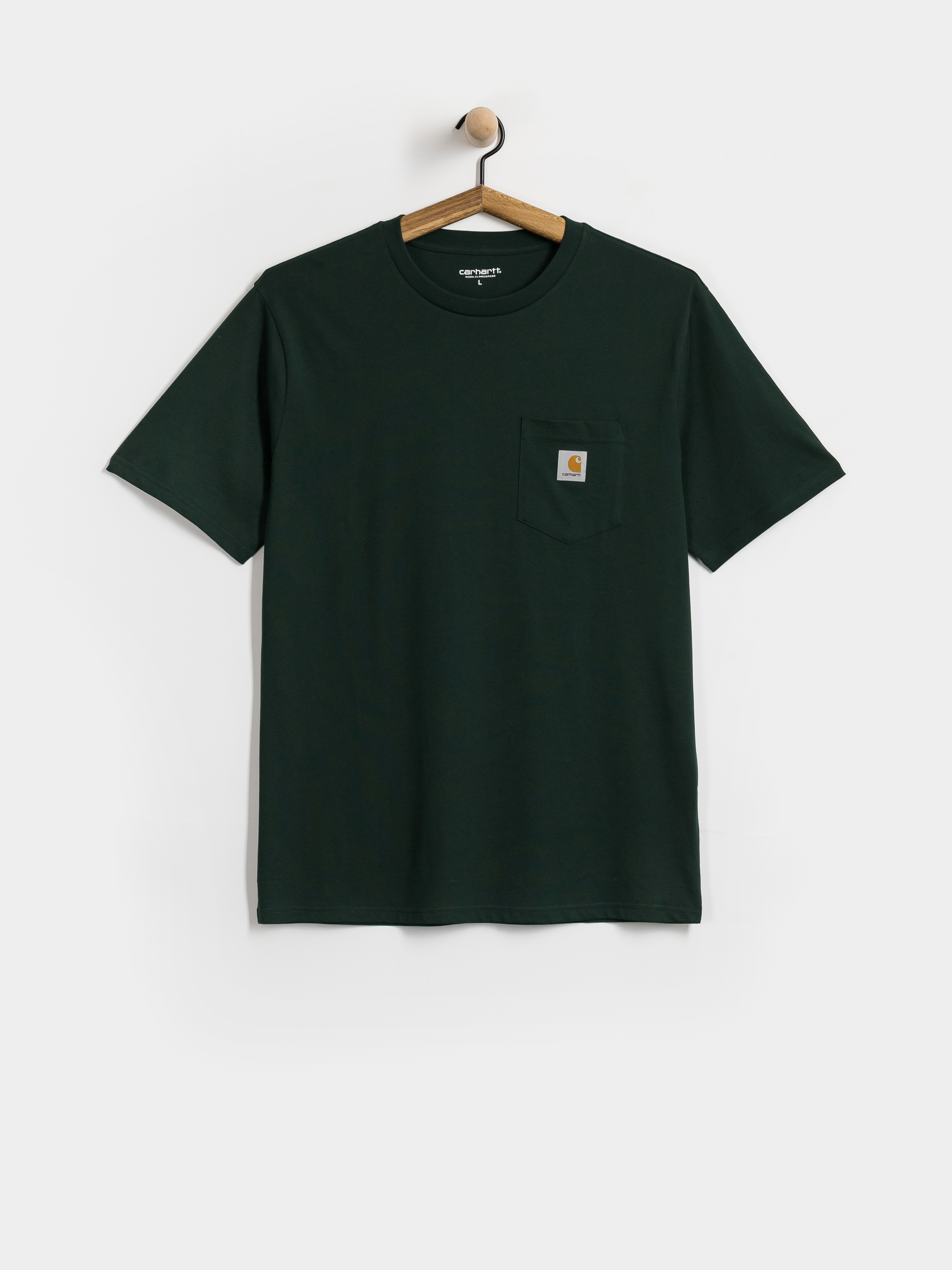Tricou Carhartt WIP Pocket (dark scarab)