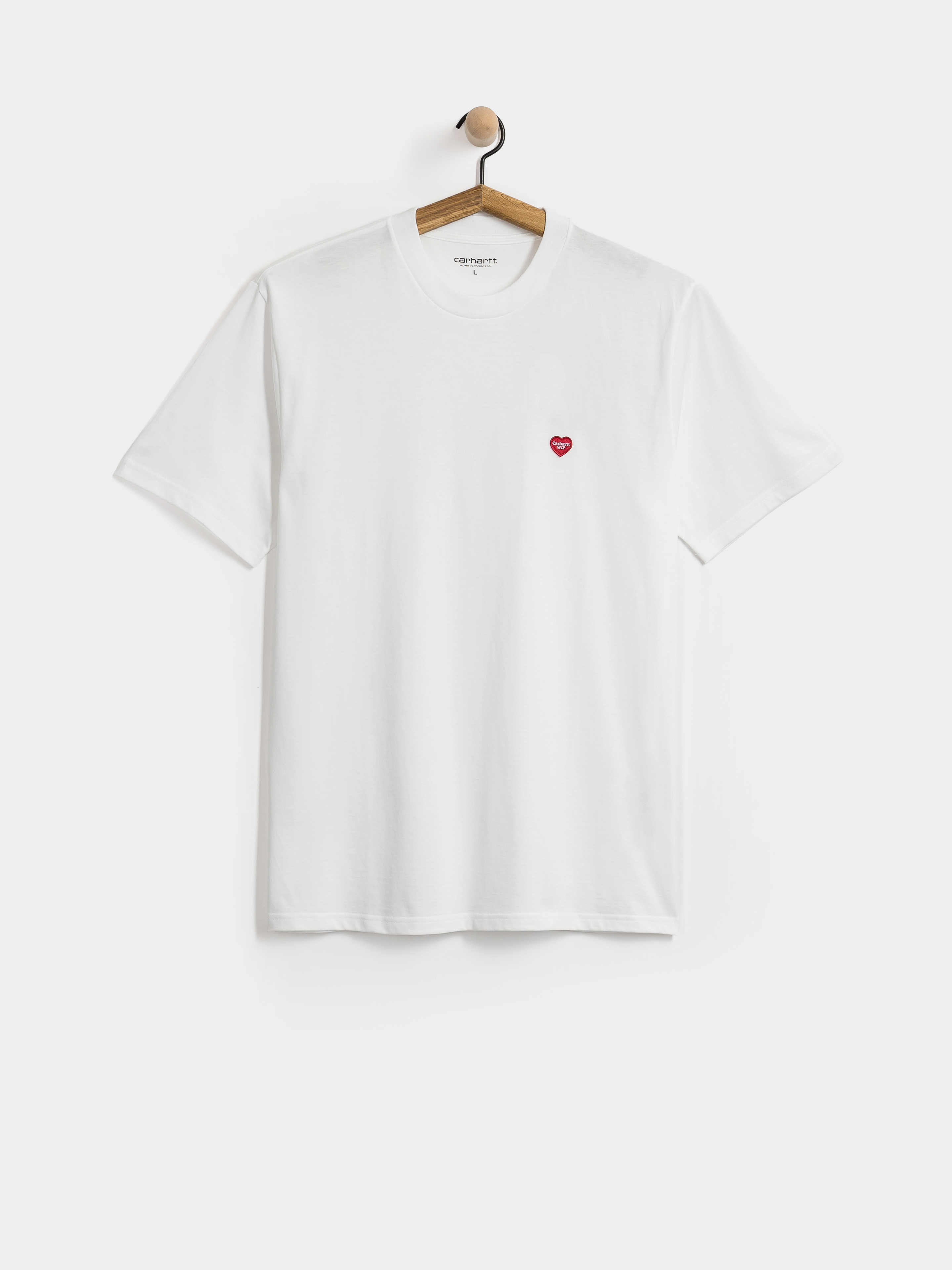 Tricou Carhartt WIP Small Heart (white/red)
