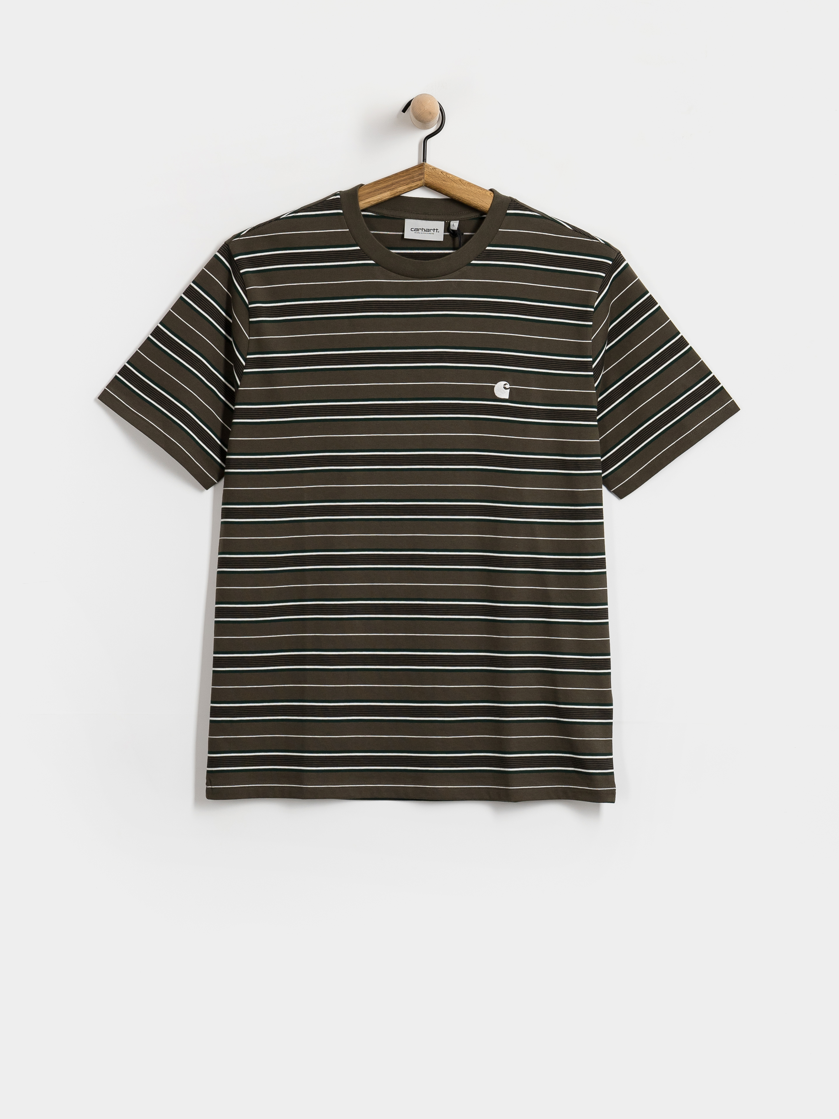 Tricou Carhartt WIP Bronson (bronson stripe cypress)