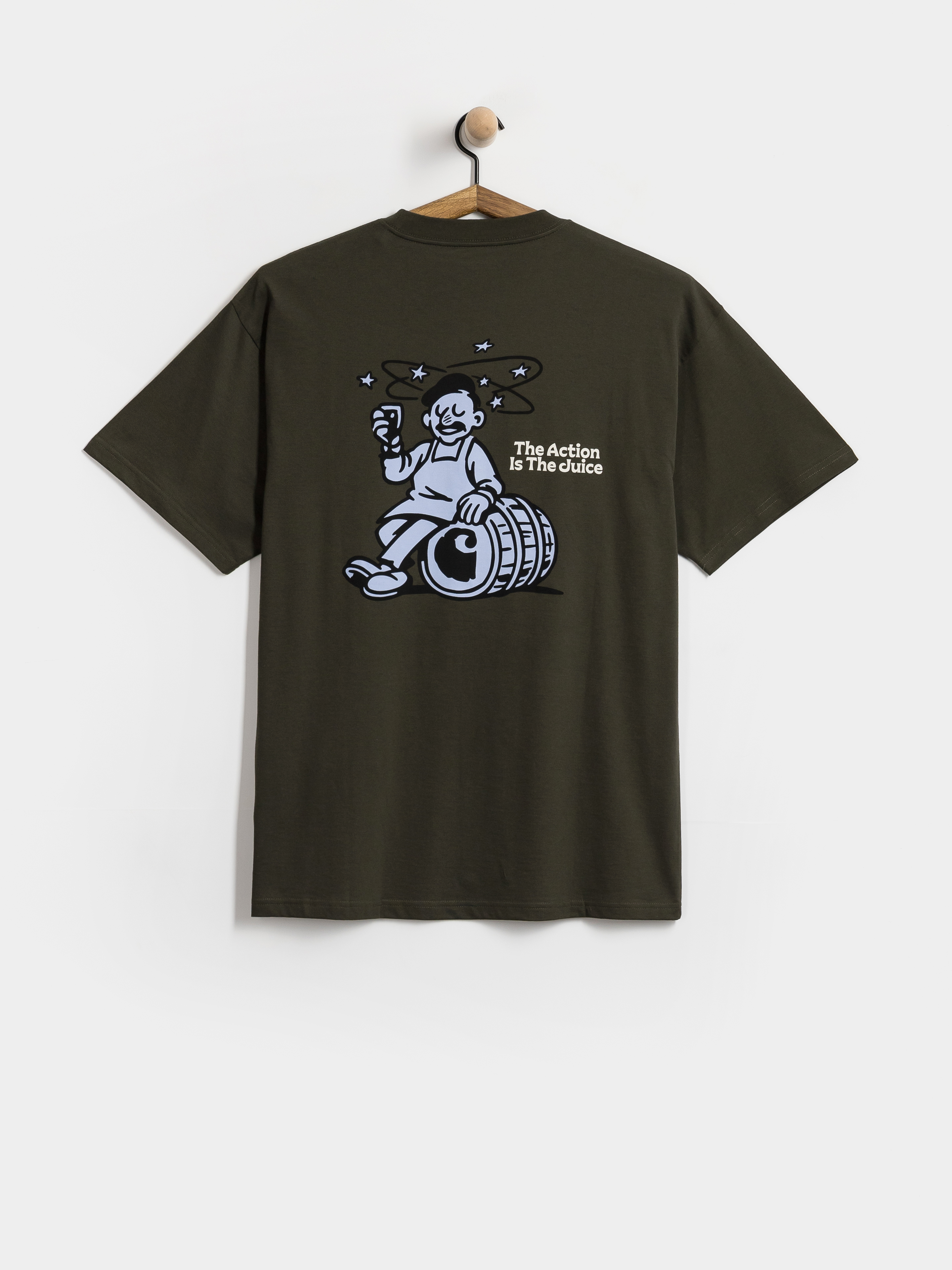 Tricou Carhartt WIP Grape Picker (cypress)