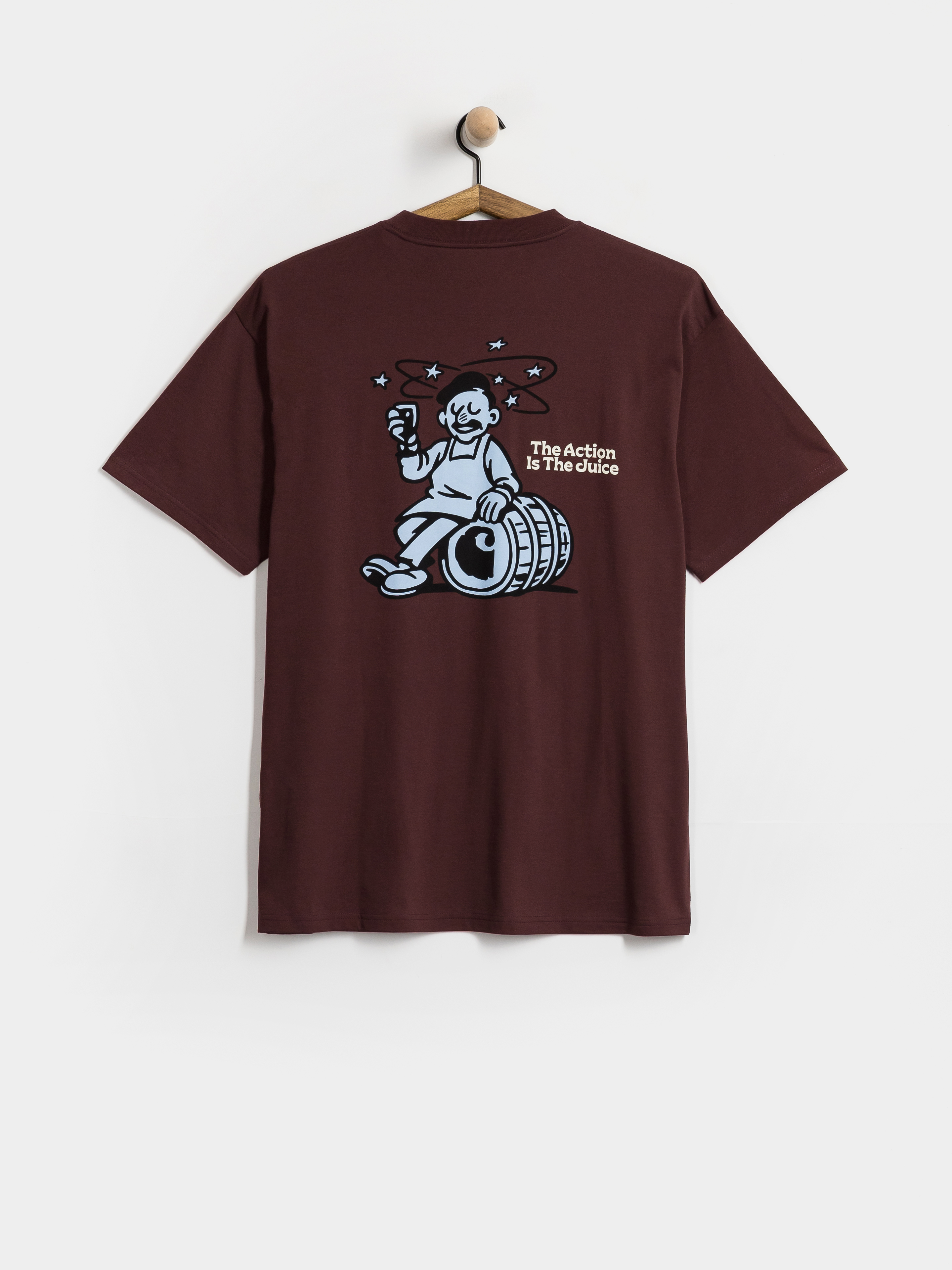 Tricou Carhartt WIP Grape Picker (amarone)