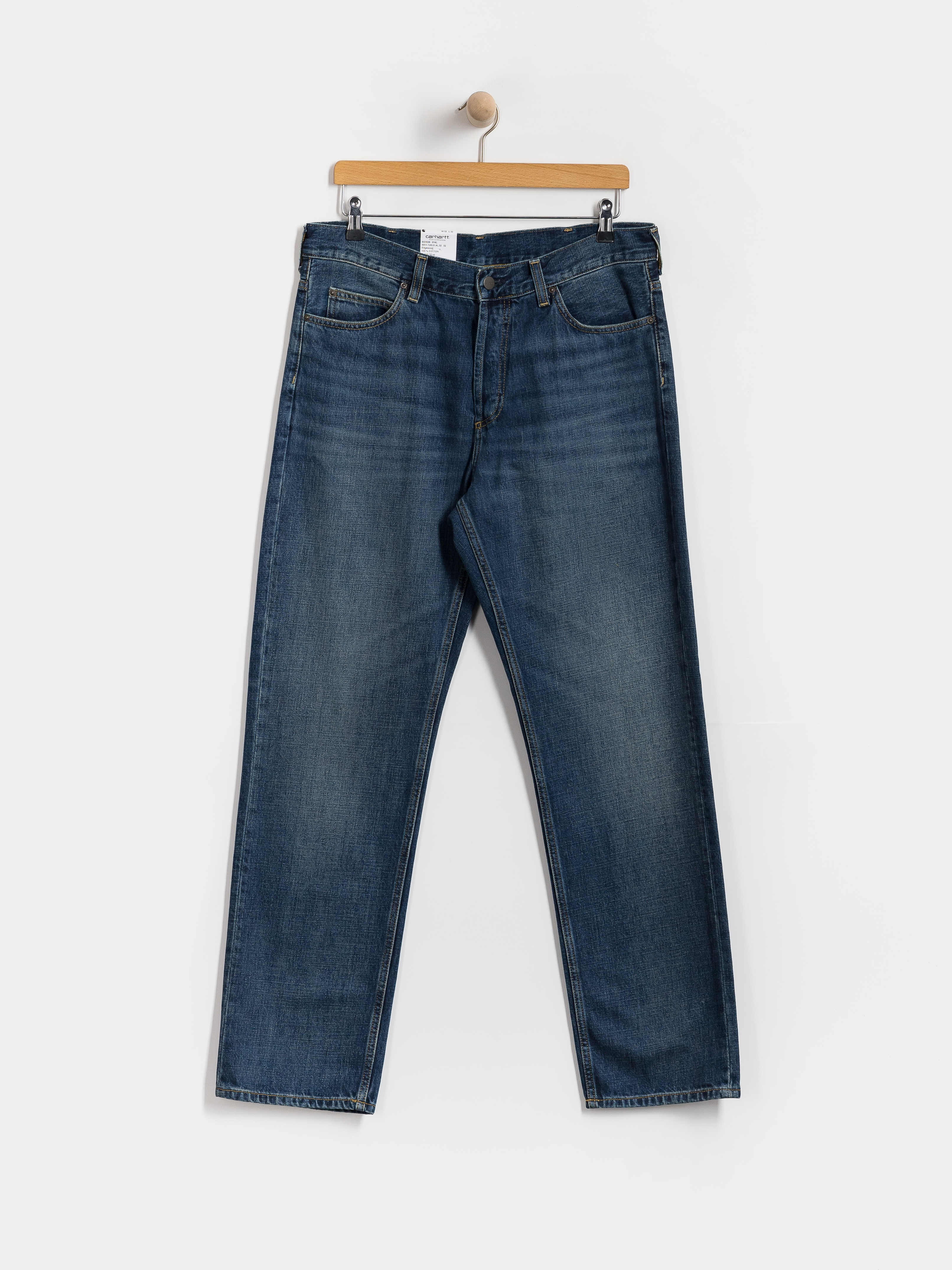Pantaloni Carhartt WIP Marlow (blue/dark used wash)
