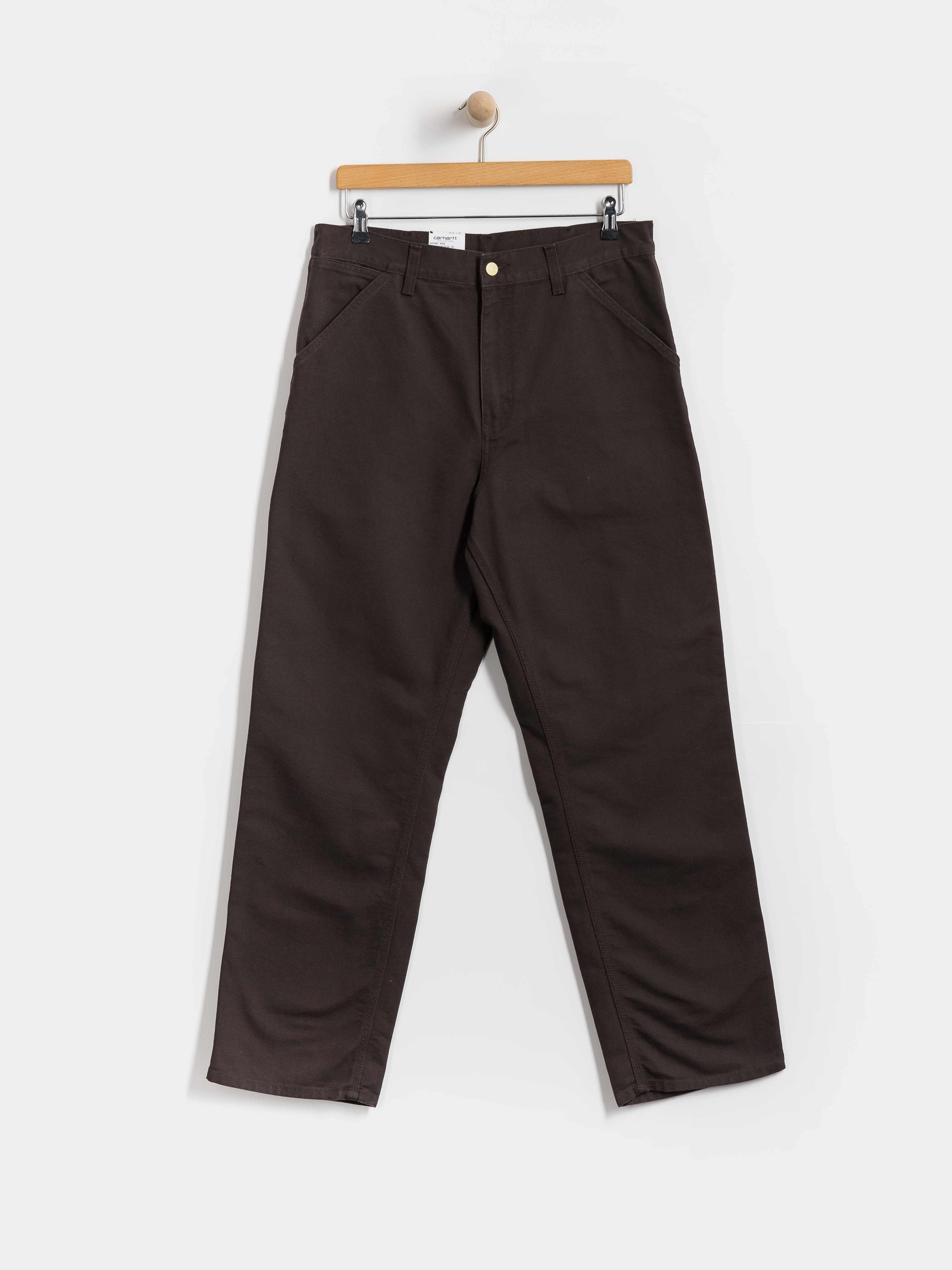 Pantaloni Carhartt WIP Single Knee (tobacco/rinsed)