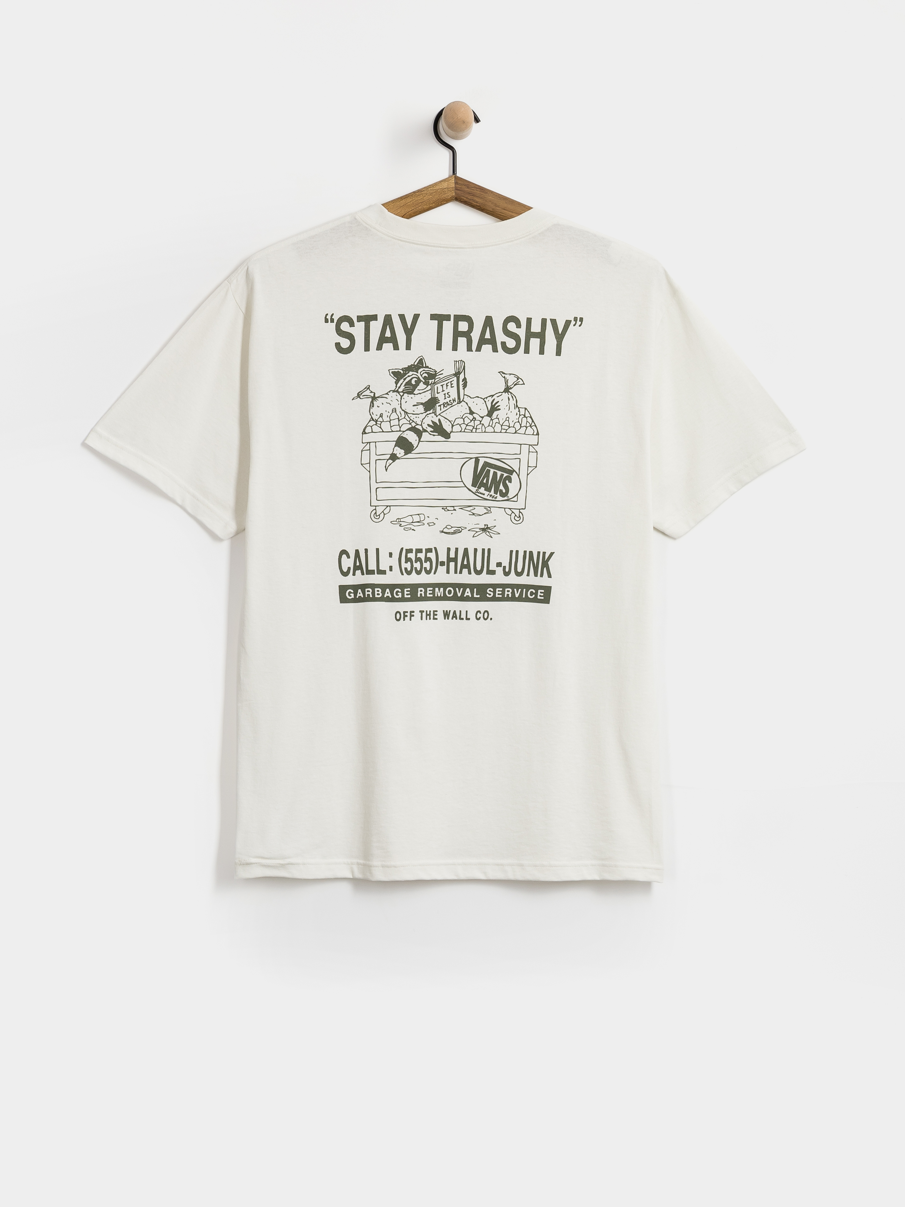Tricou Vans Trashy (marshmallow)