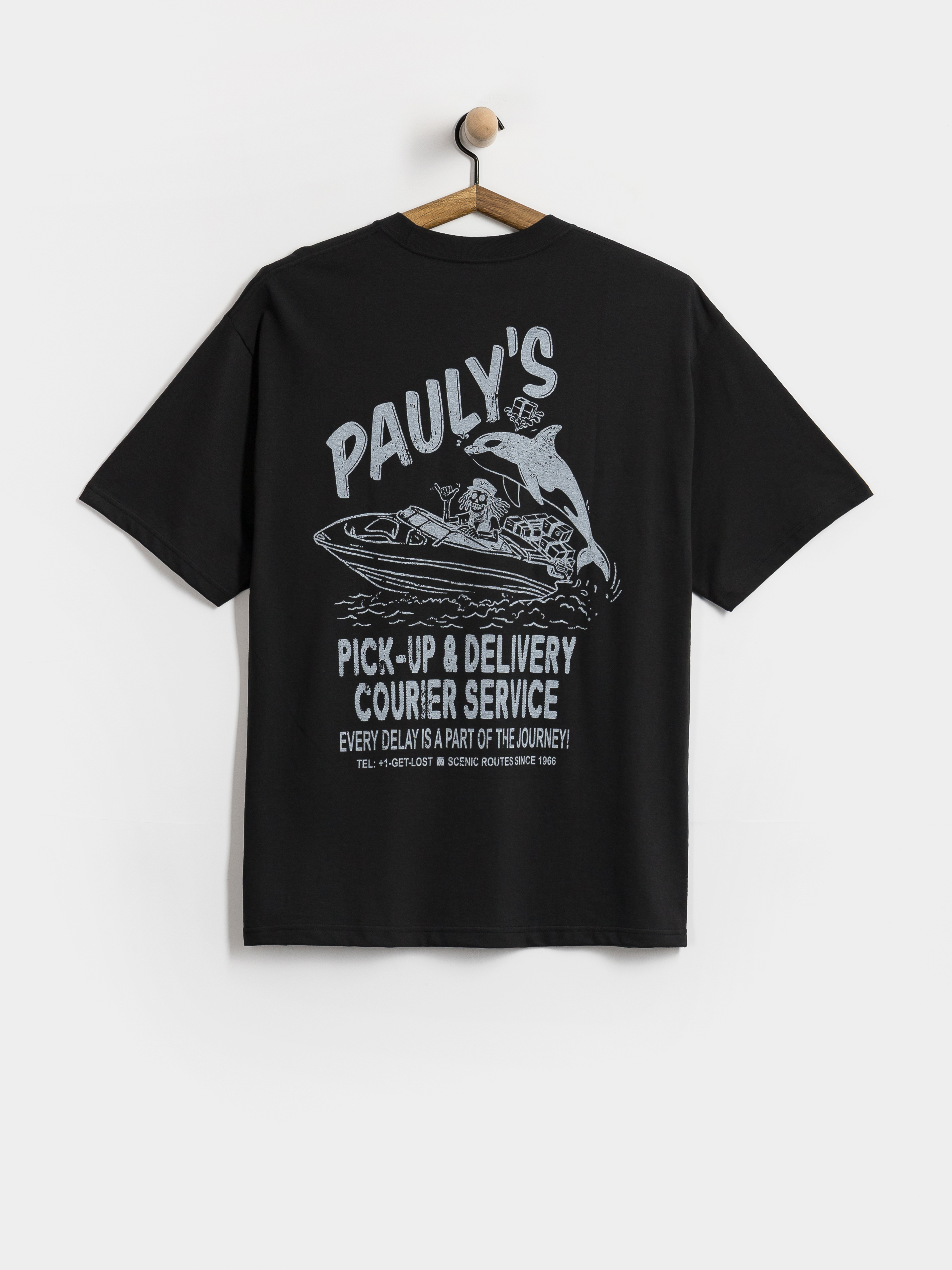Tricou Vans PaulyS Delivery (black)
