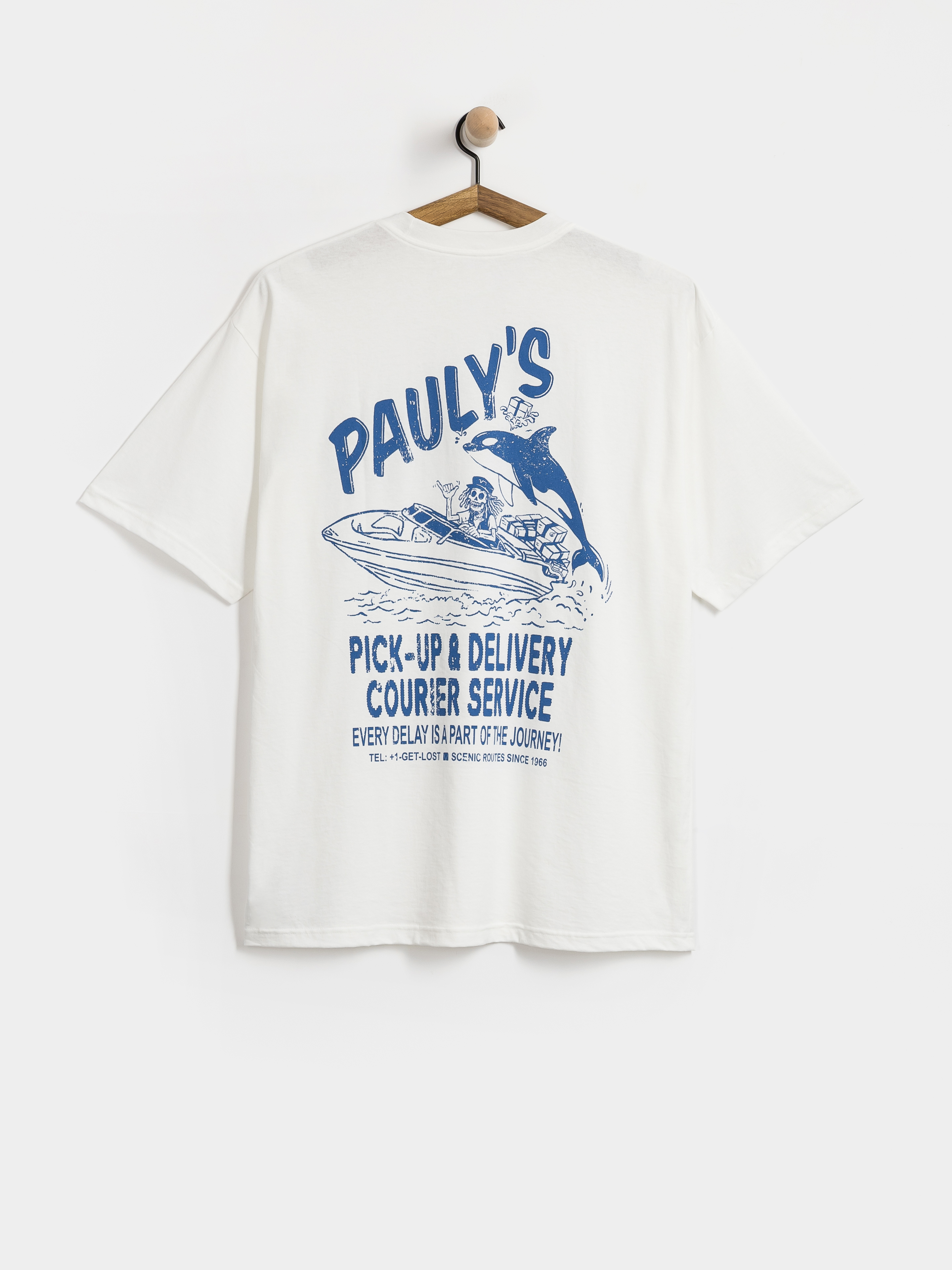 Tricou Vans PaulyS Delivery (white)
