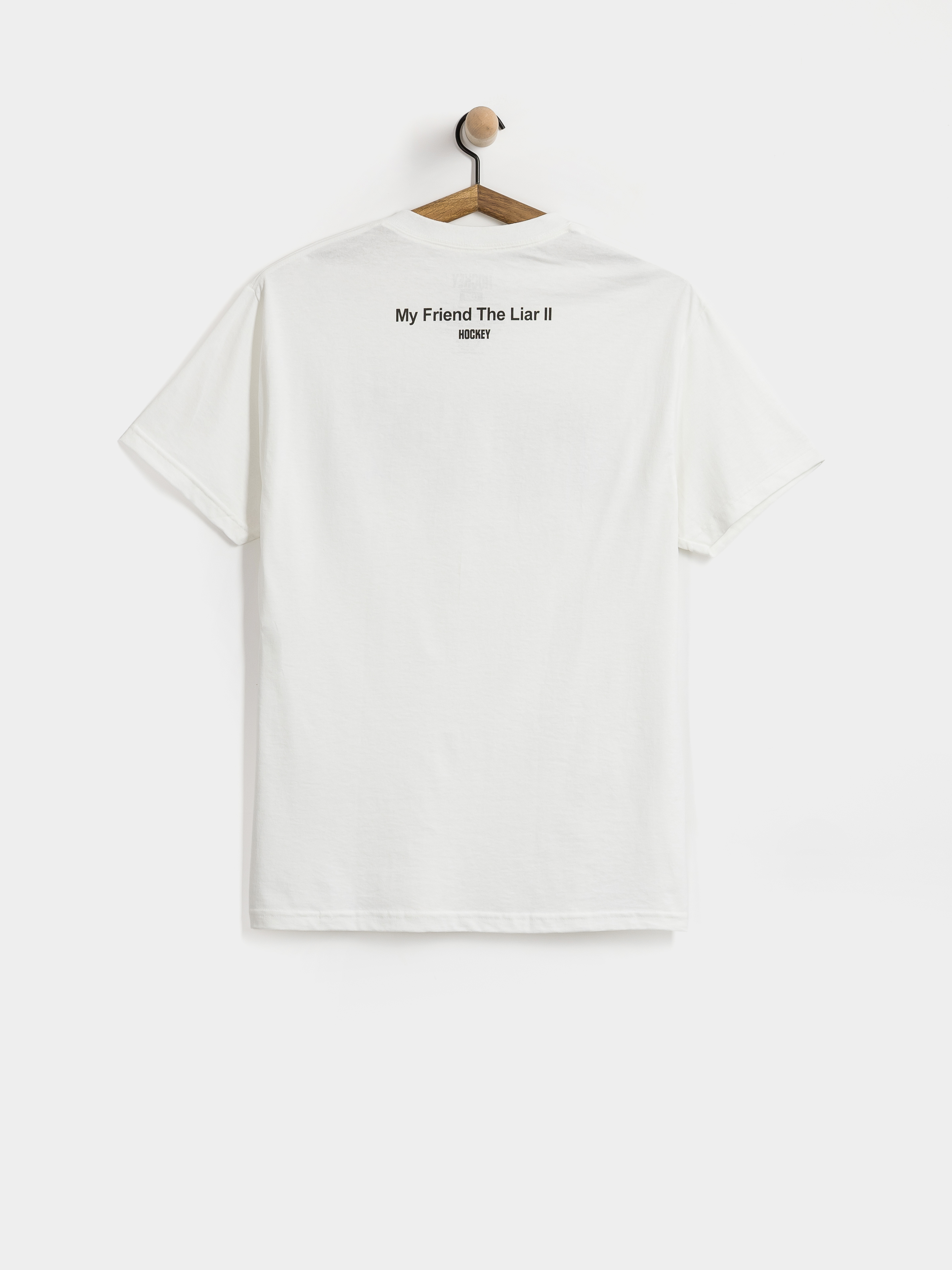 Tricou Hockey My Friend The Liar (white)