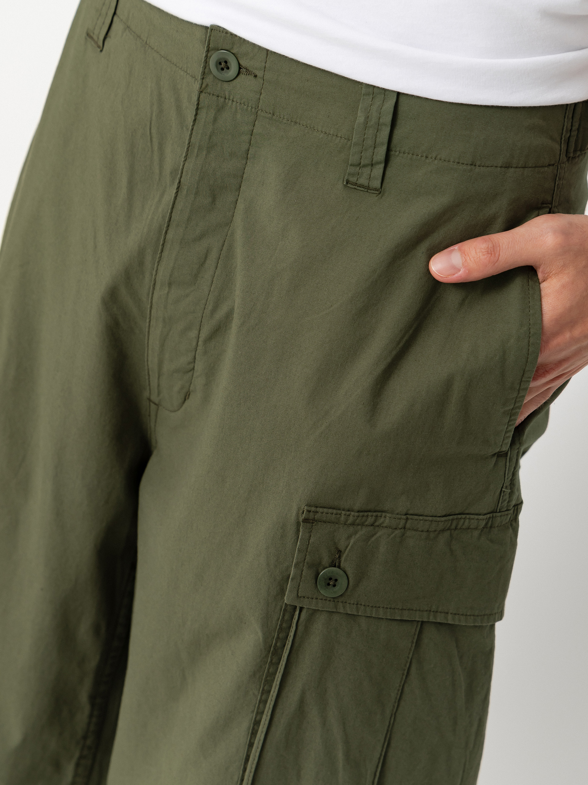 Pantaloni Deus Ex Machina Power (pine green)