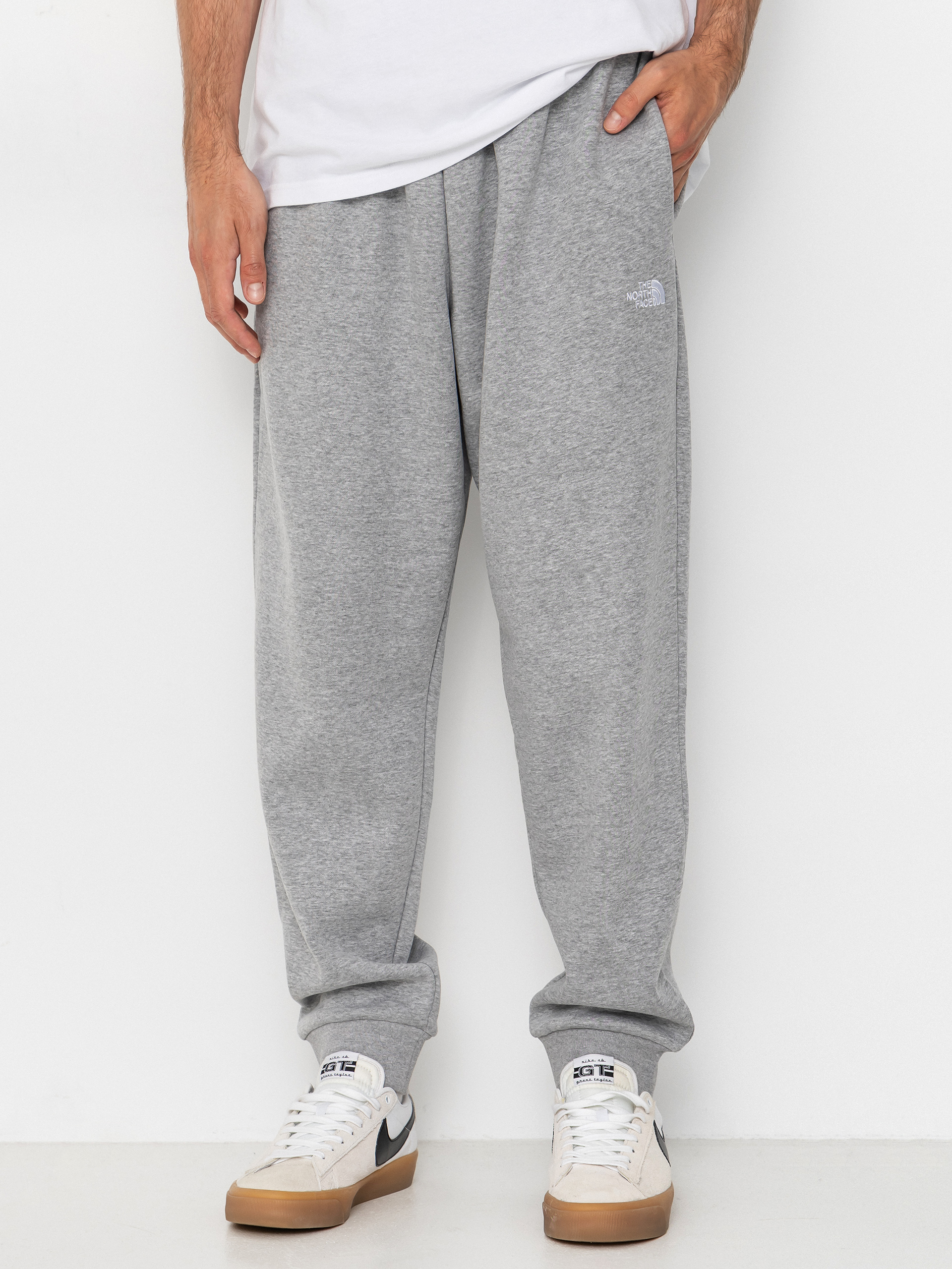 Pantaloni The North Face Evolution Simple Dome Regular Jogger (tnf pale grey heather)