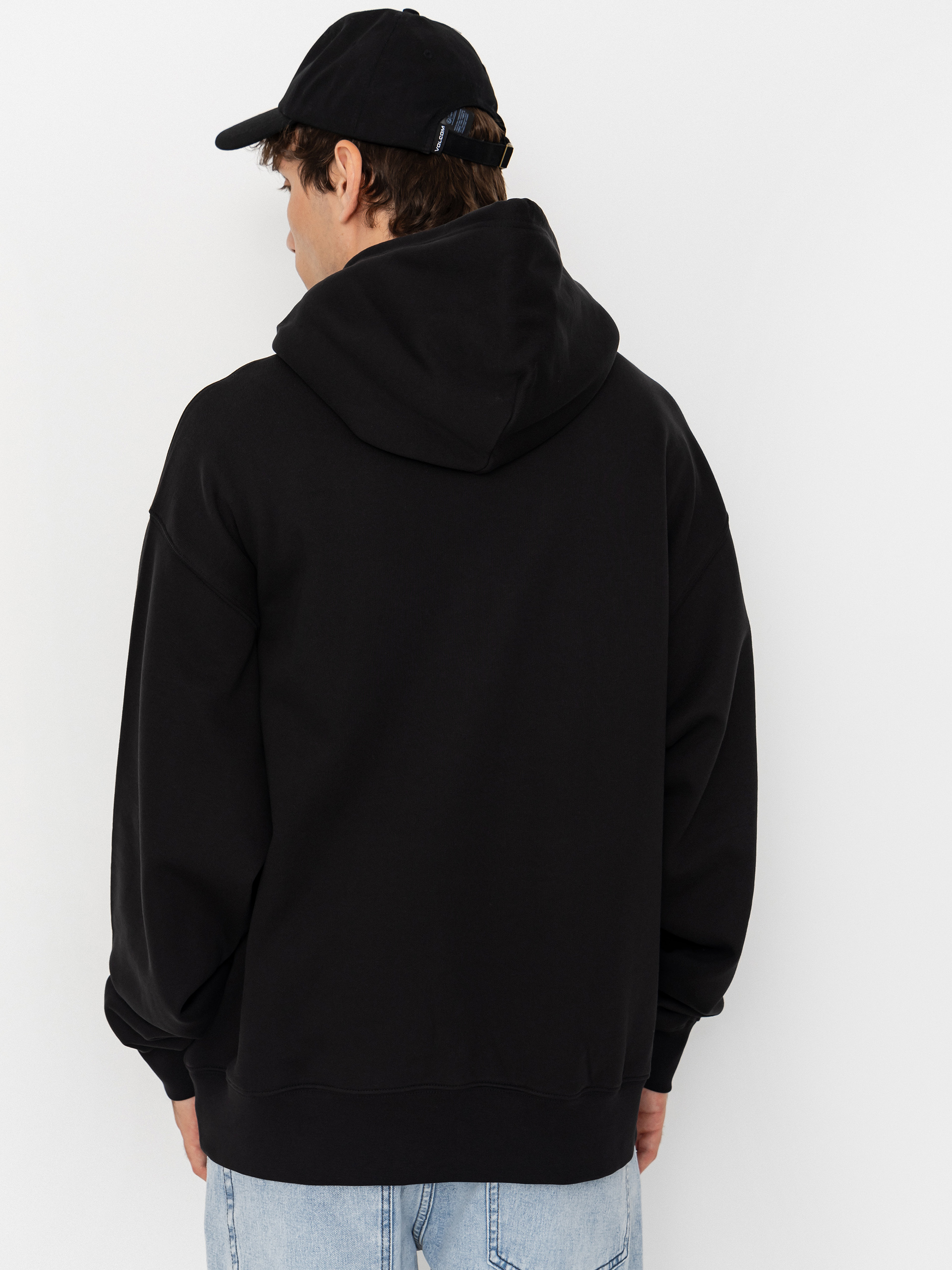 Hanorac cu glugă Vans Left Chest HD (black)
