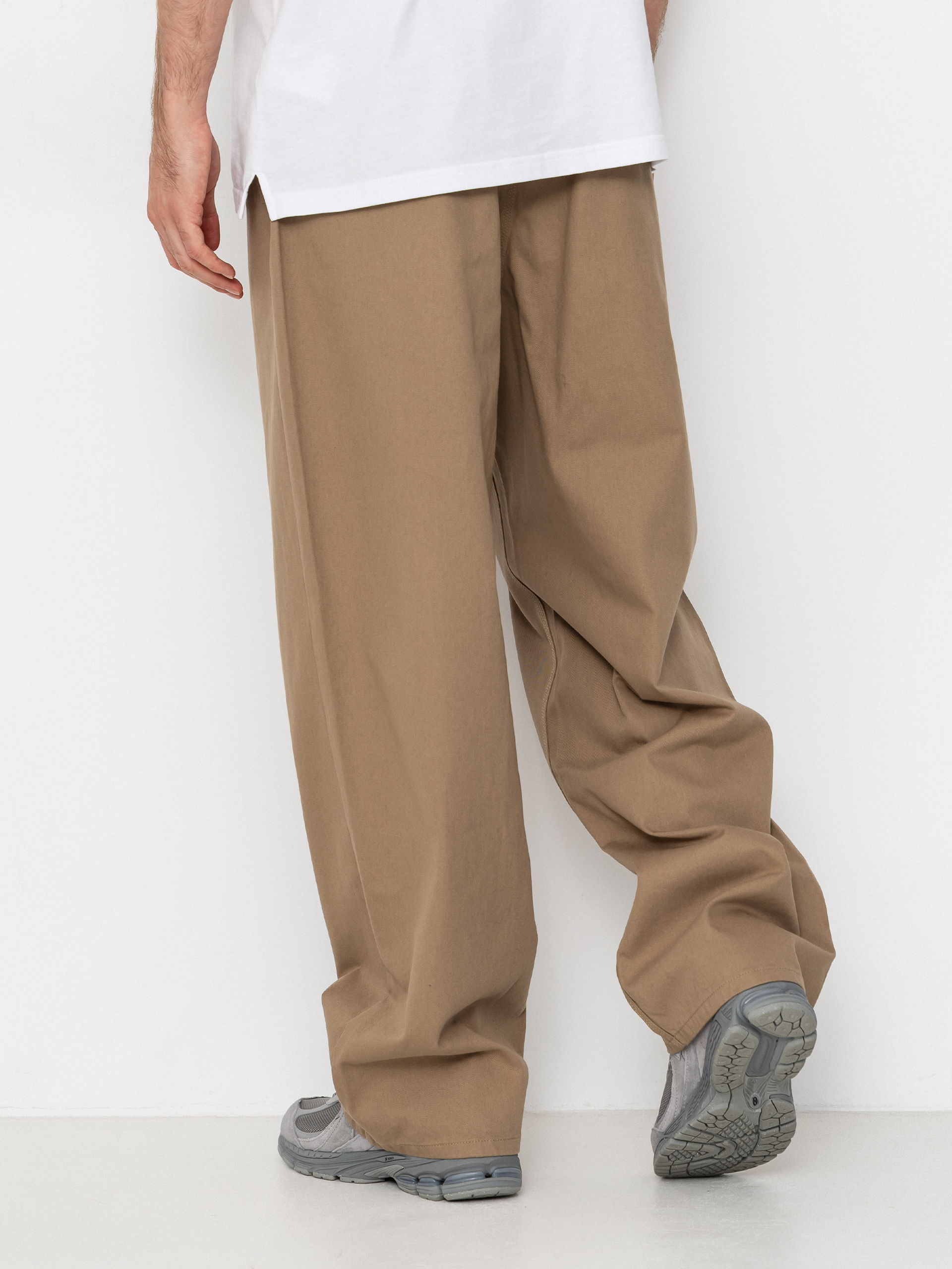 Pantaloni Volcom Baggos Pleat (khaki)