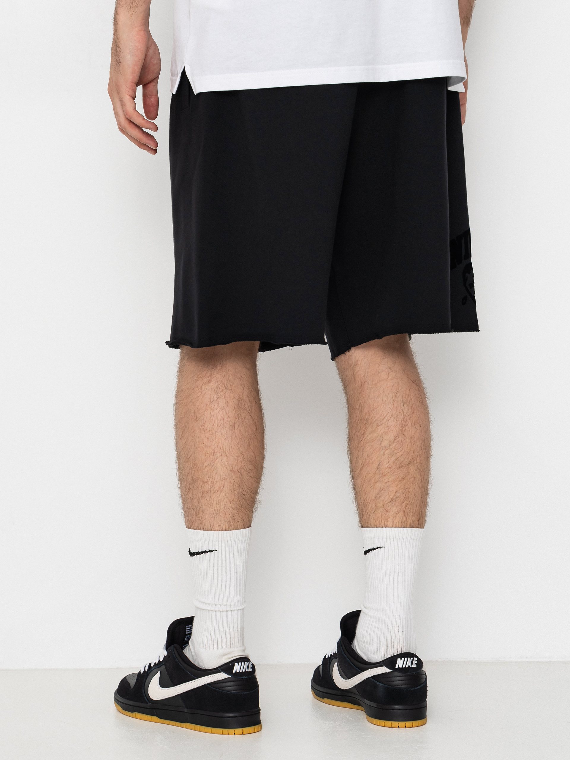 Pantaloni scurți Nike SB Gfx Flc (black/white)
