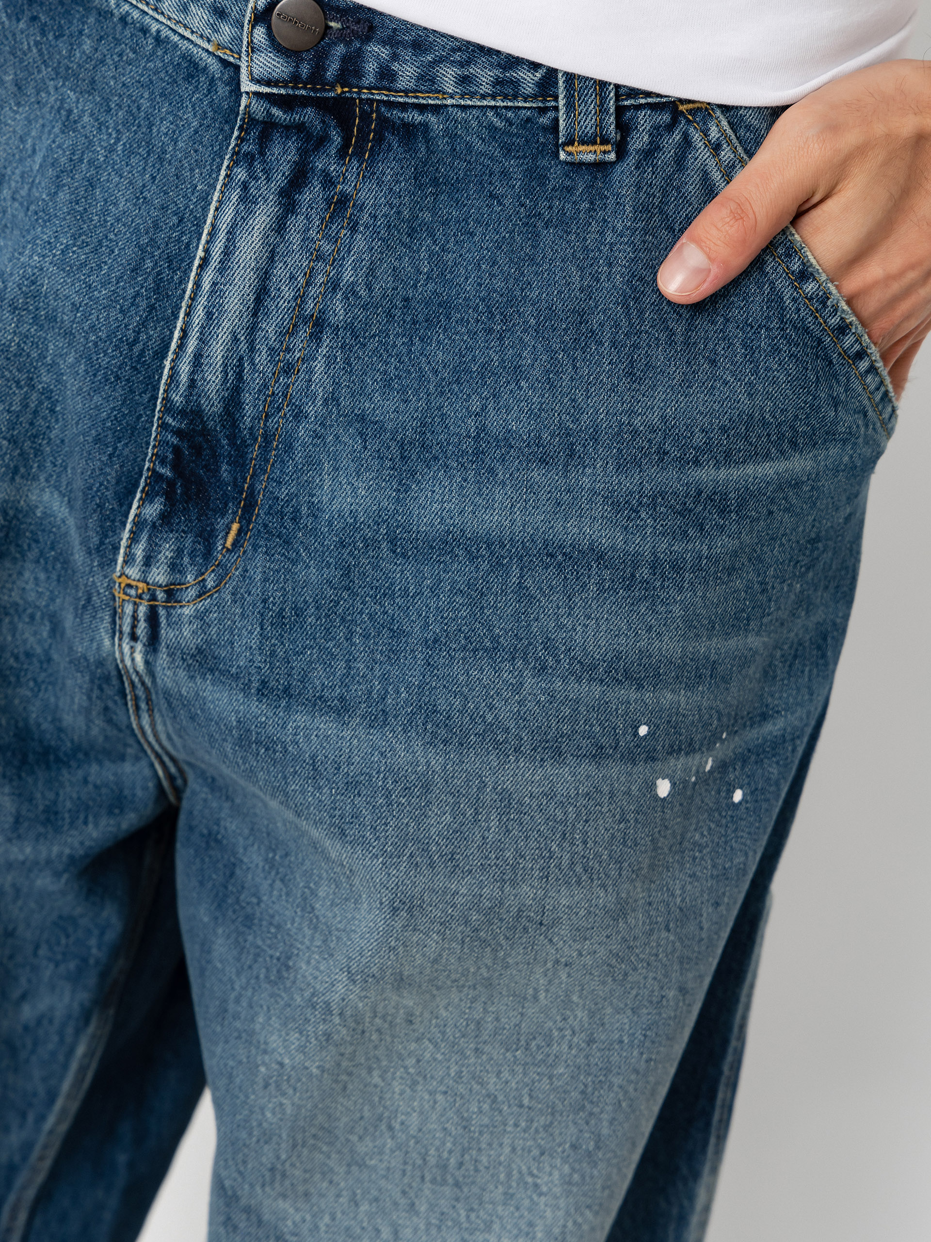 Pantaloni Carhartt WIP OG Single Knee (blue)