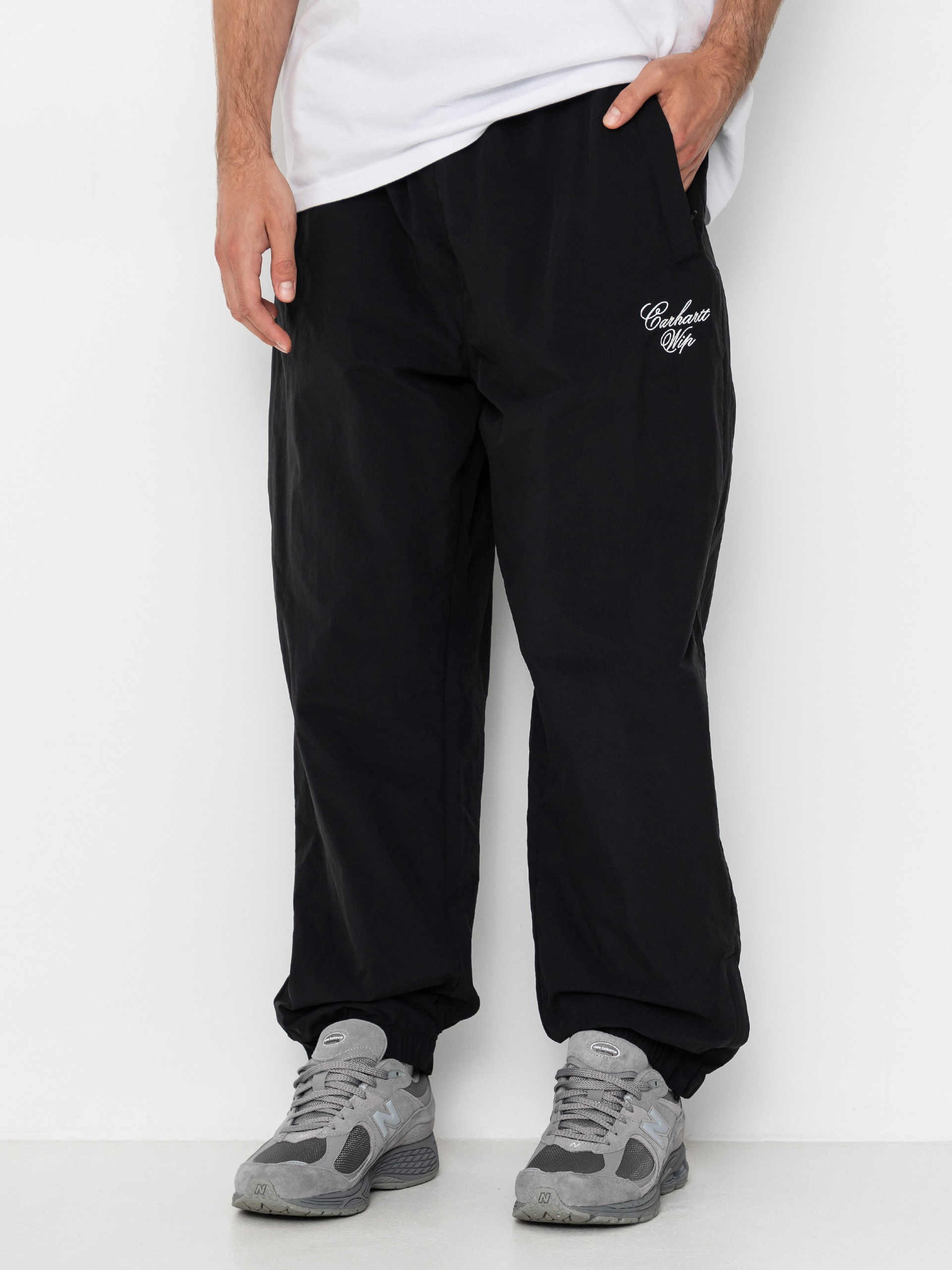 Pantaloni Carhartt WIP Travon (black/wax)