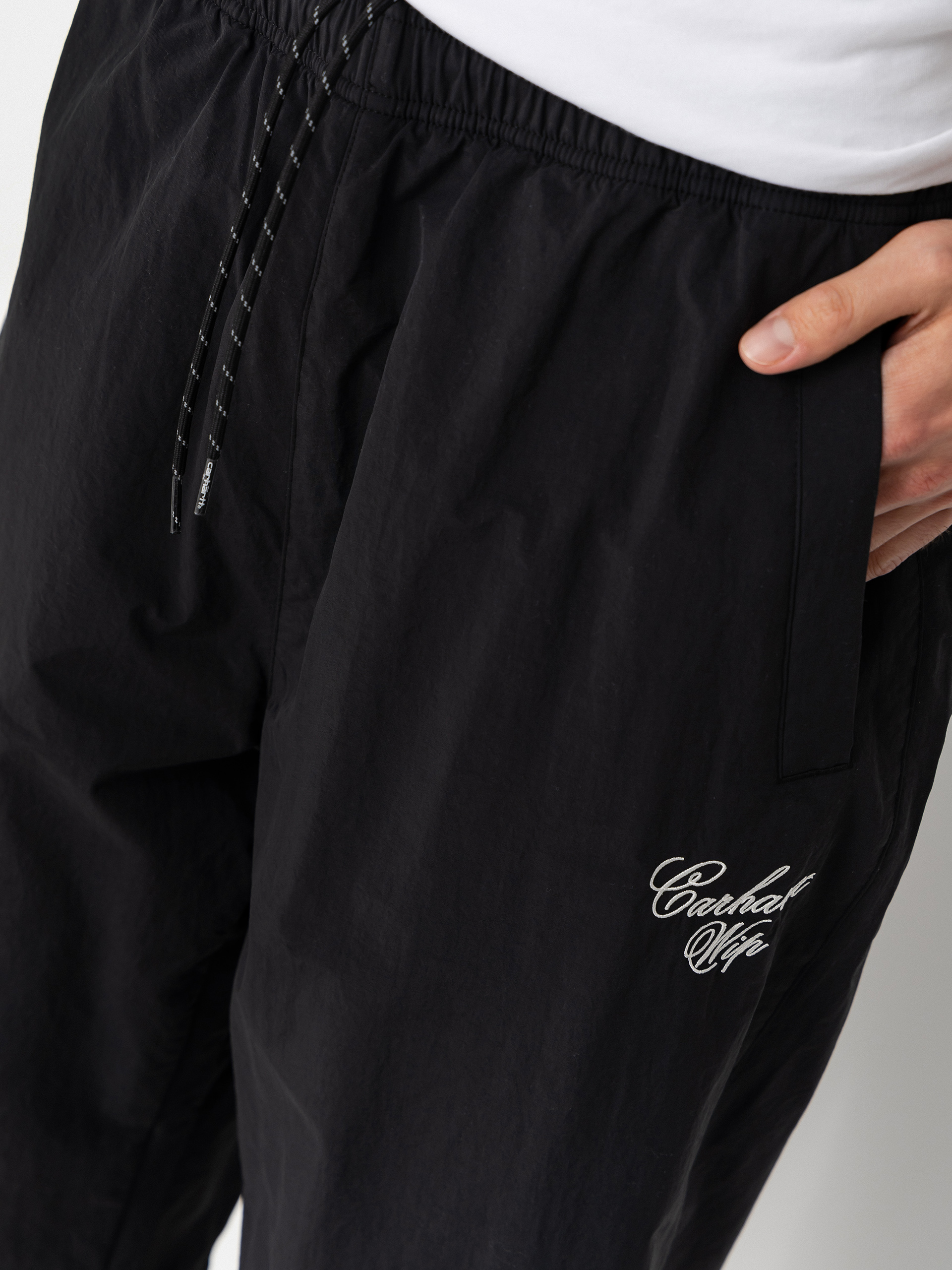 Pantaloni Carhartt WIP Travon (black/wax)