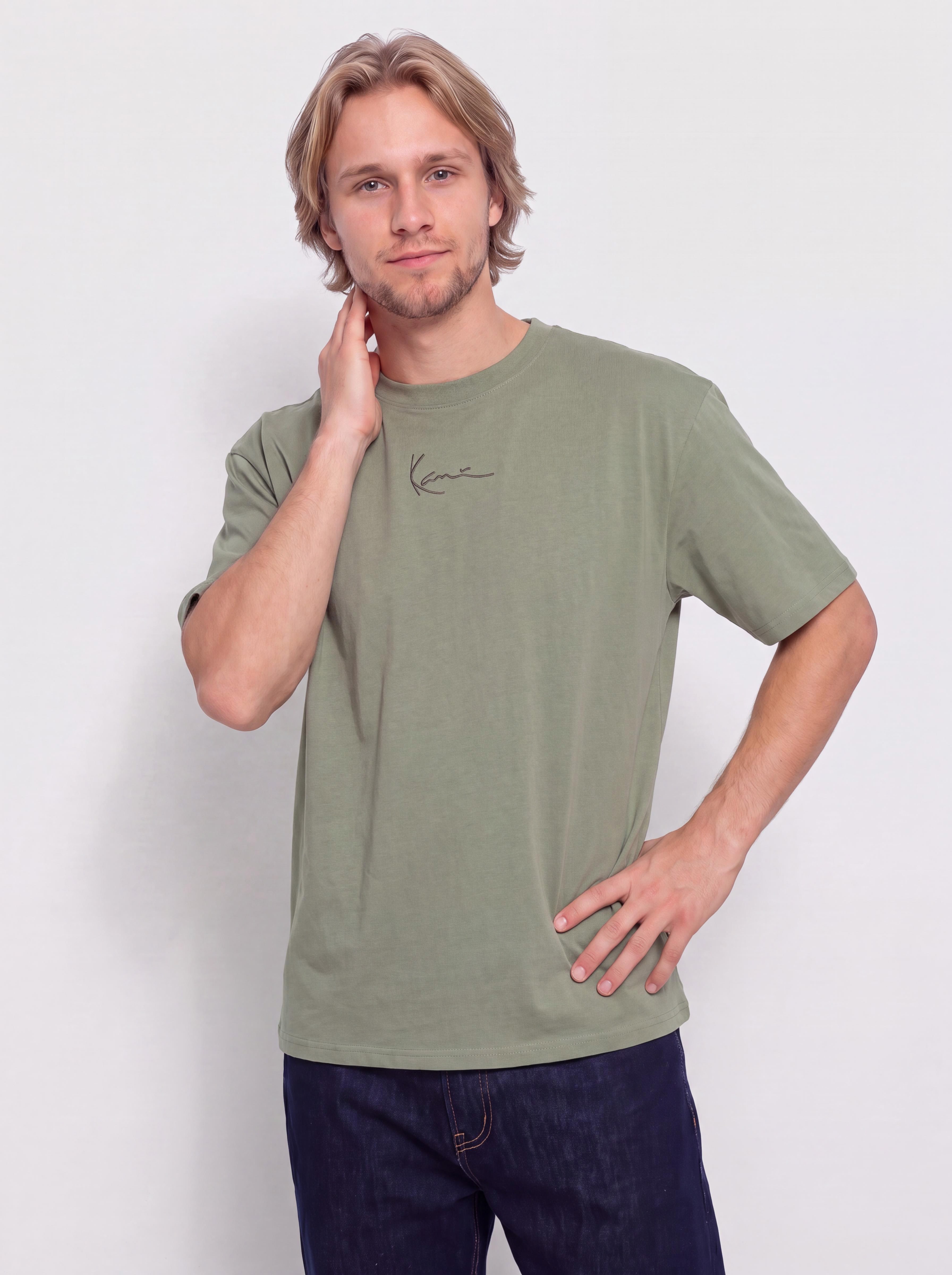 Tricou Karl Kani Small Signature Essential (green)