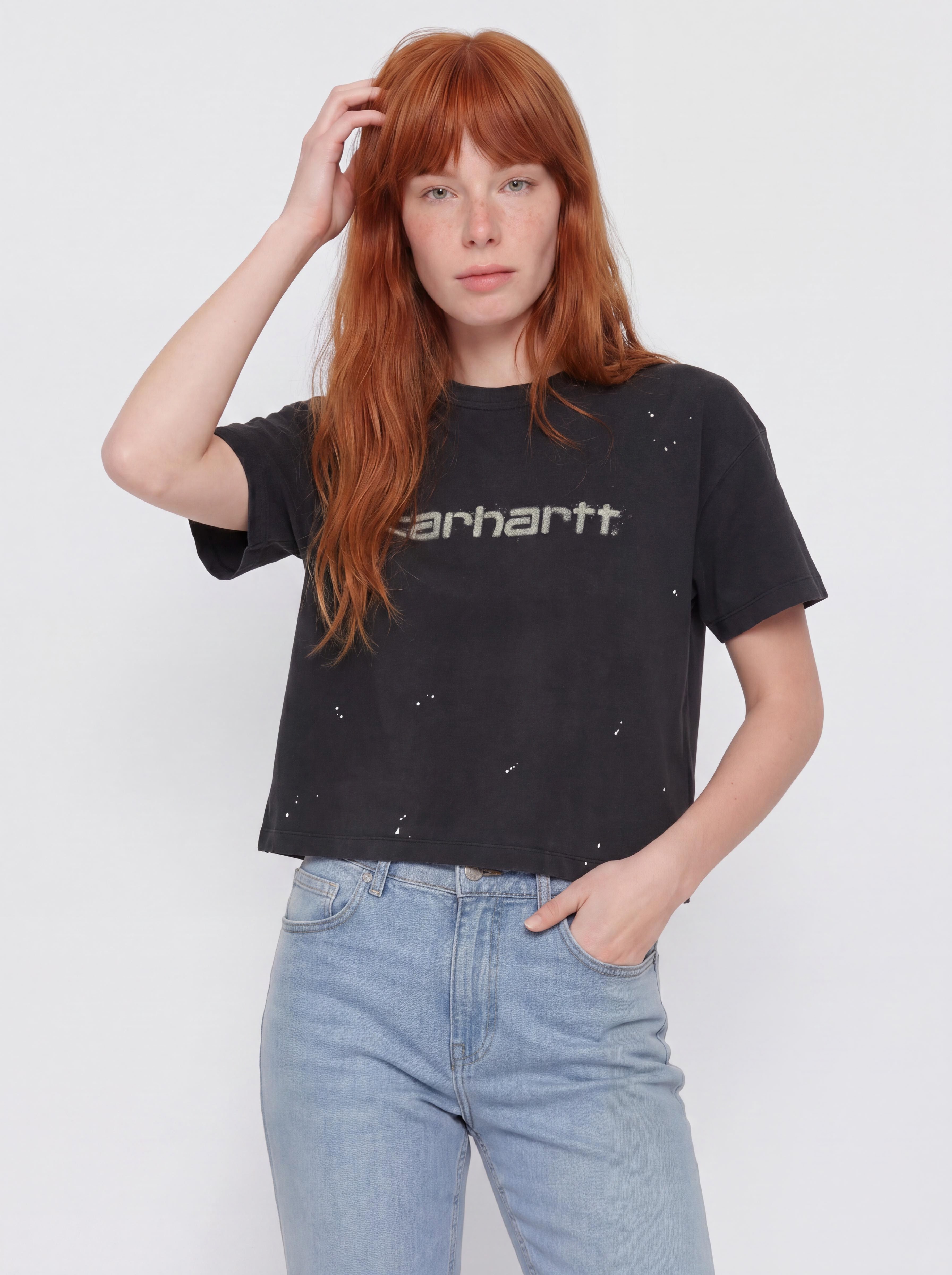 Tricou Carhartt WIP Painter Wmn (black)