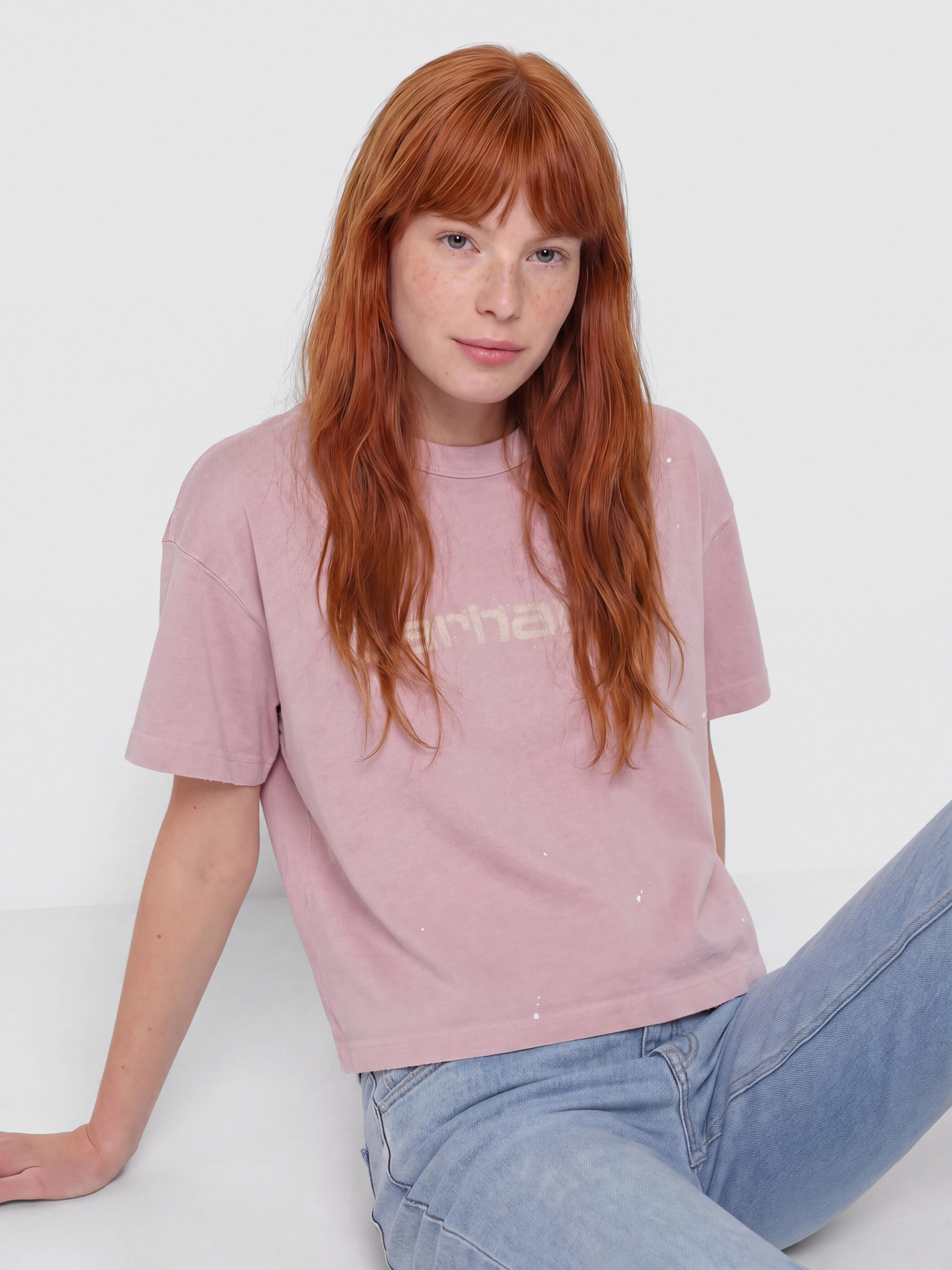Tricou Carhartt WIP Painter Wmn (hortensia)