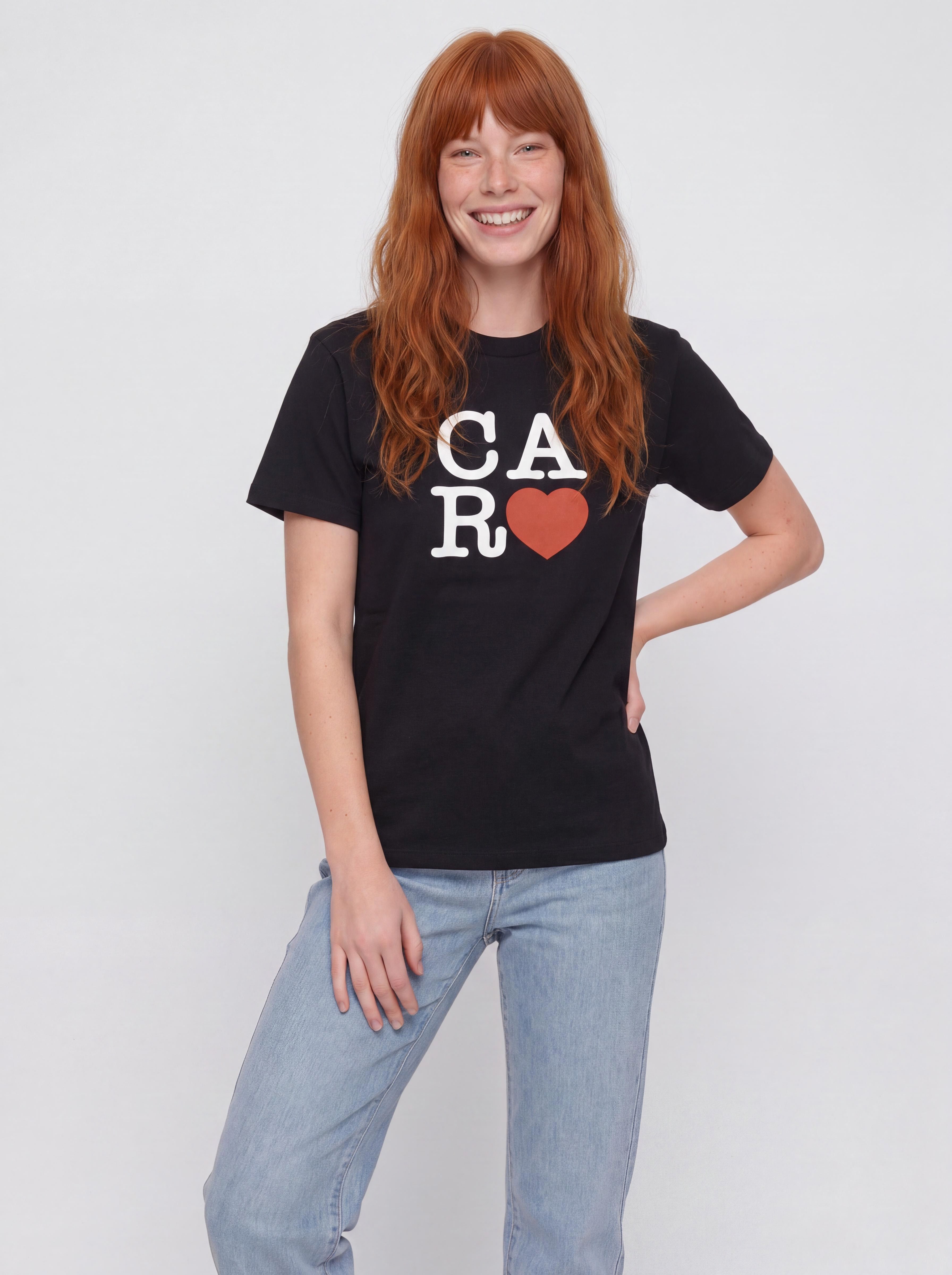 Tricou Carhartt WIP I Hartt Wmn (black)