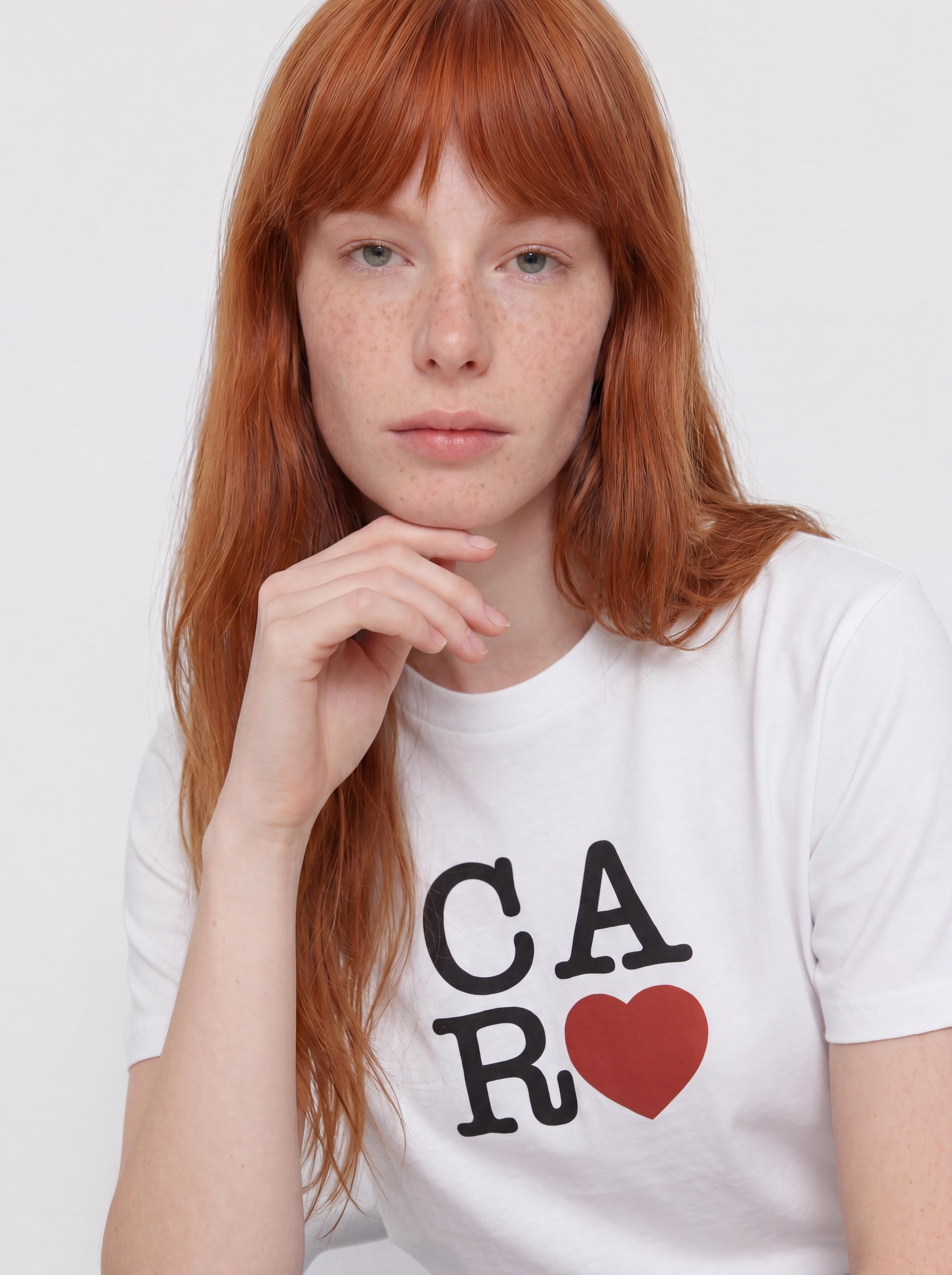 Tricou Carhartt WIP I Hartt Wmn (white)