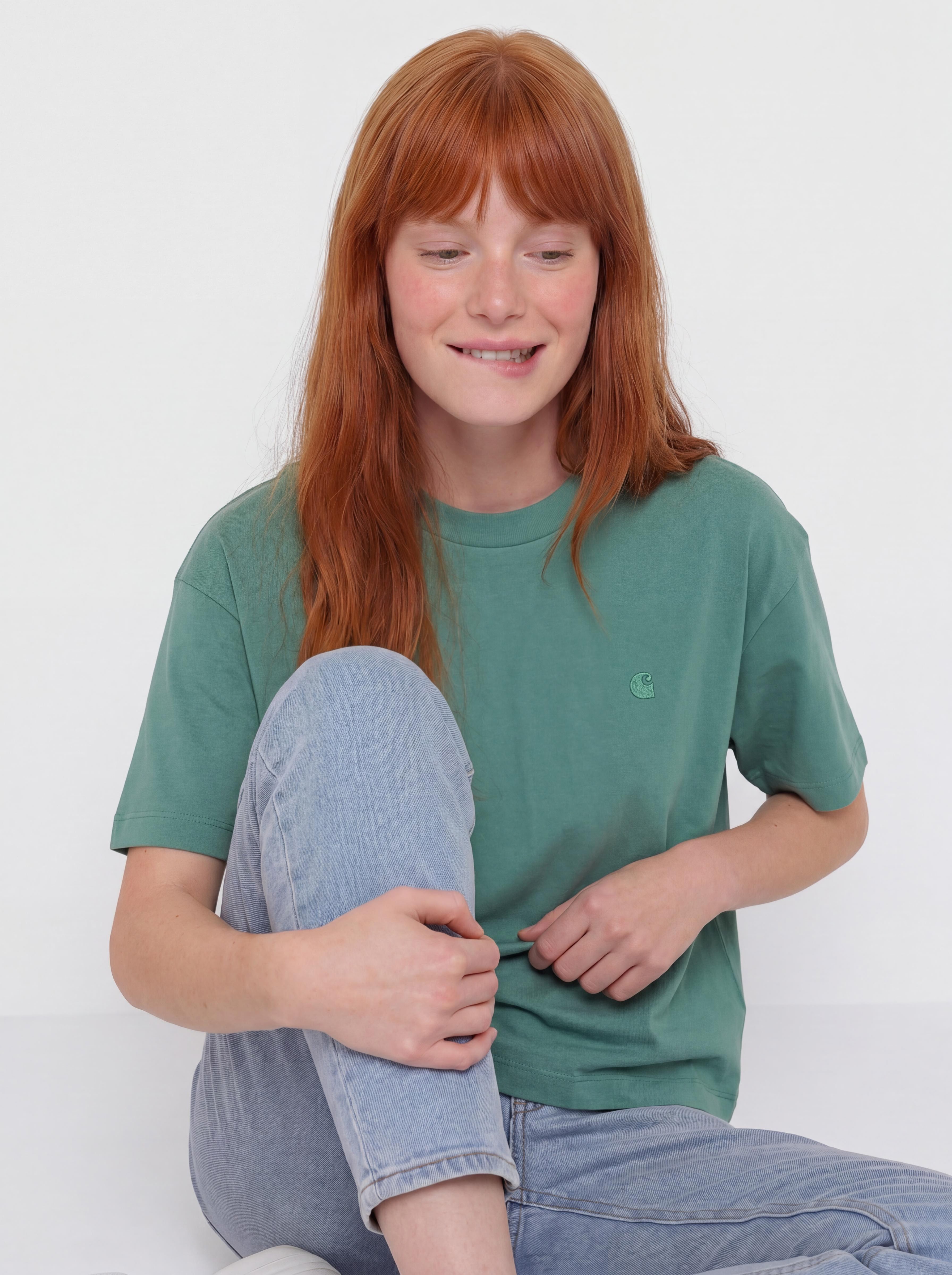 Tricou Carhartt WIP Chester Wmn (lily)