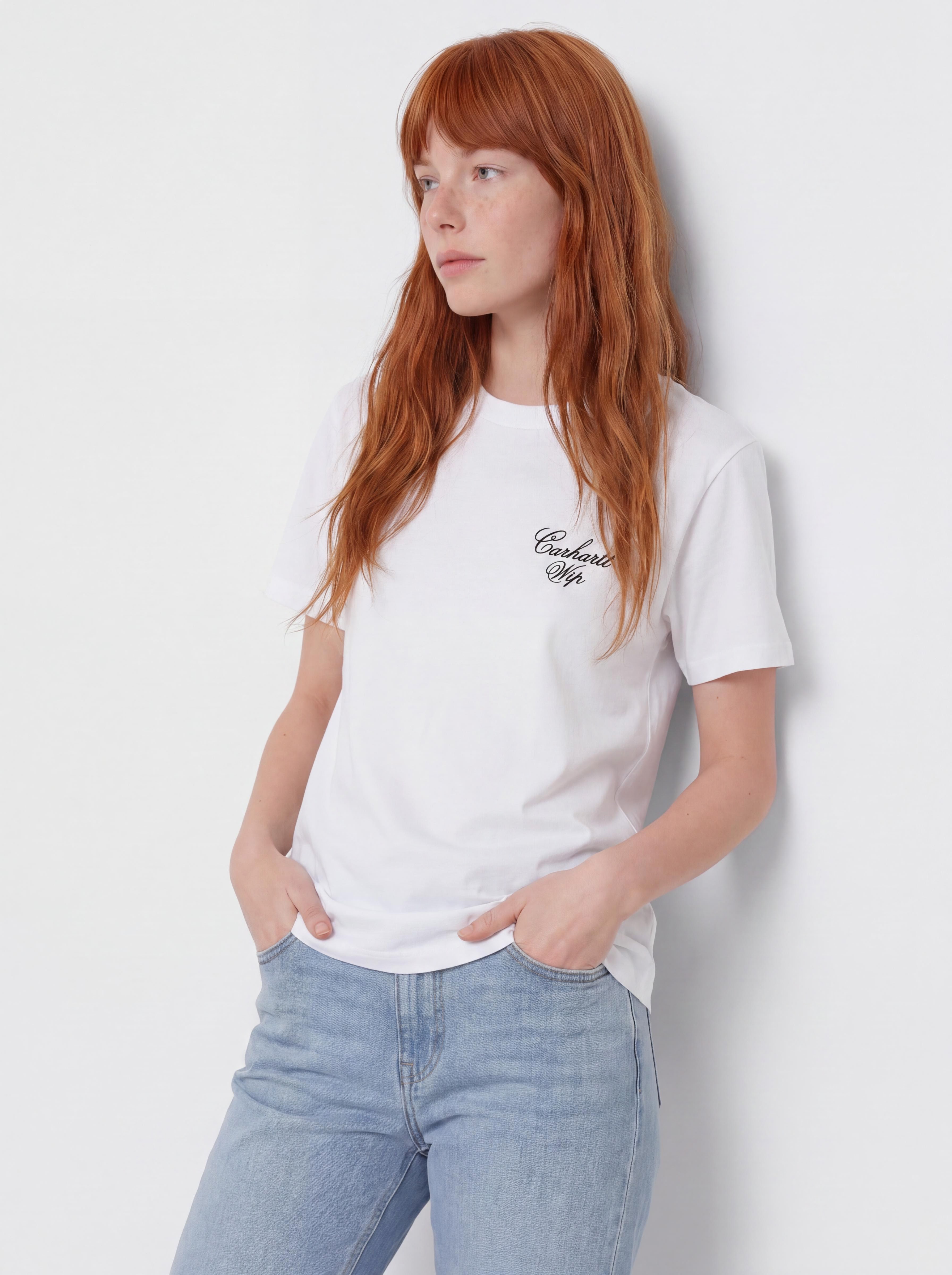 Tricou Carhartt WIP Gracious Wmn (white)