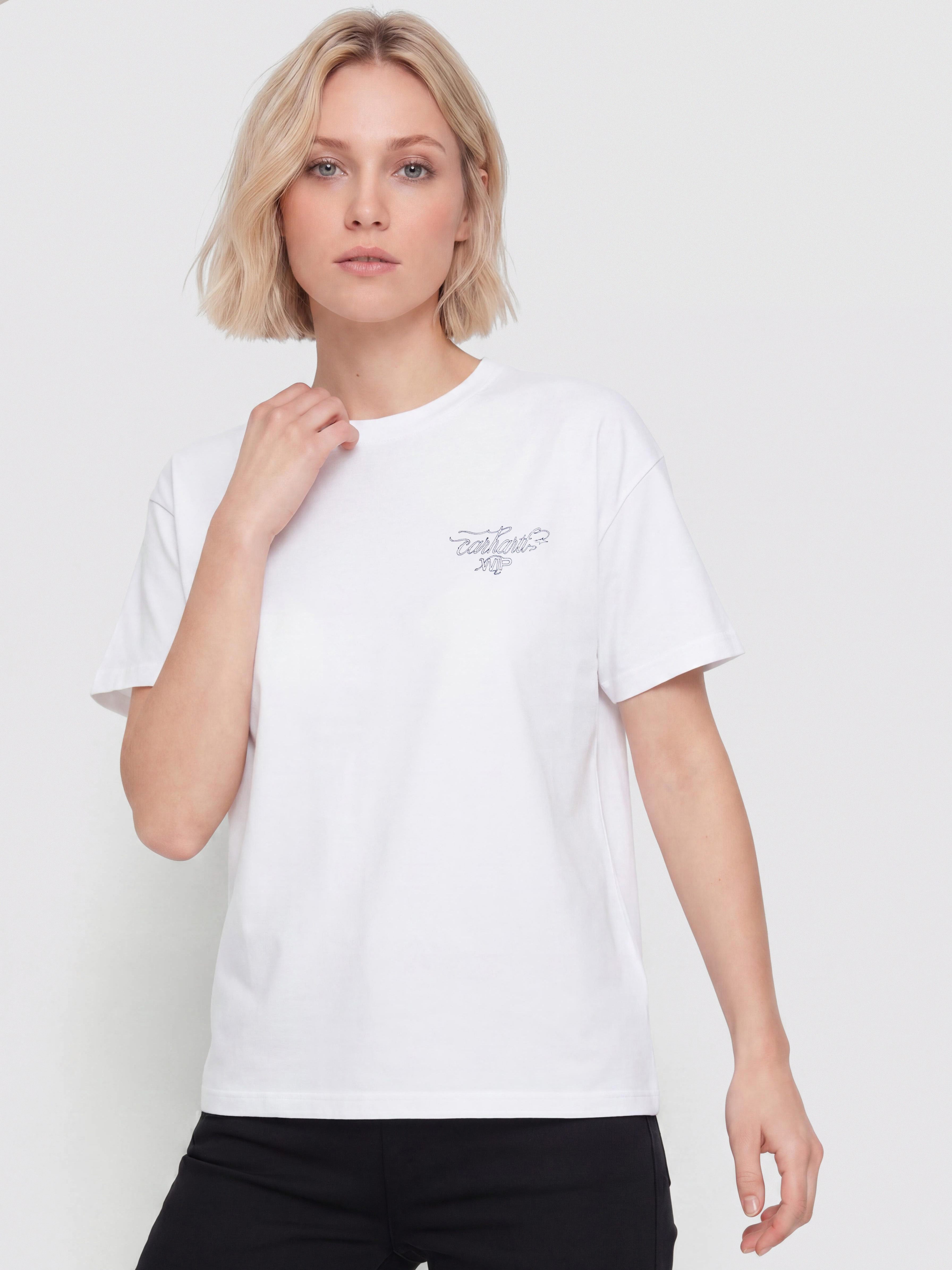 Tricou Carhartt WIP Julia Klenovsky Wmn (white)