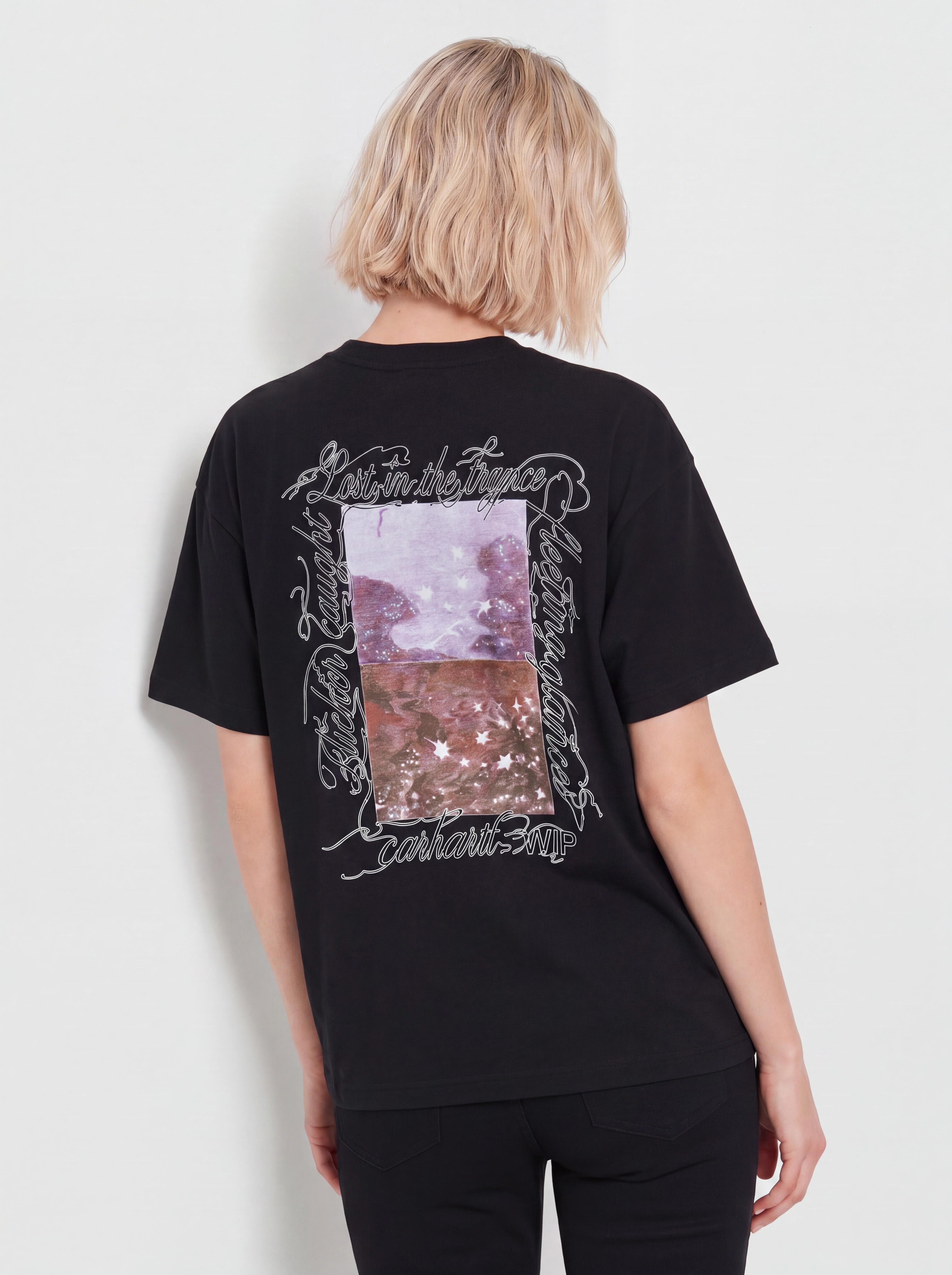 Tricou Carhartt WIP Julia Klenovsky Wmn (black)