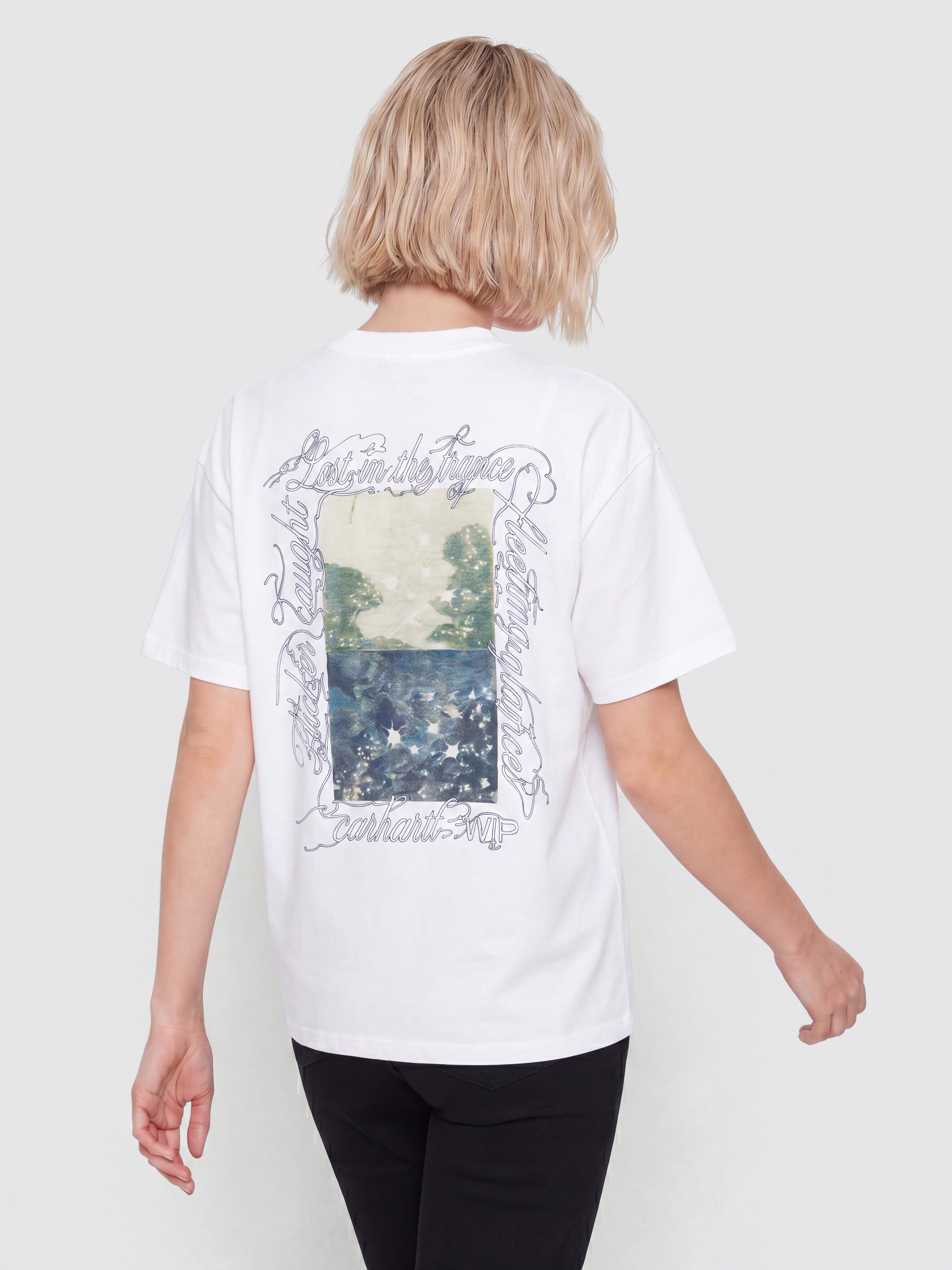 Tricou Carhartt WIP Julia Klenovsky Wmn (white)