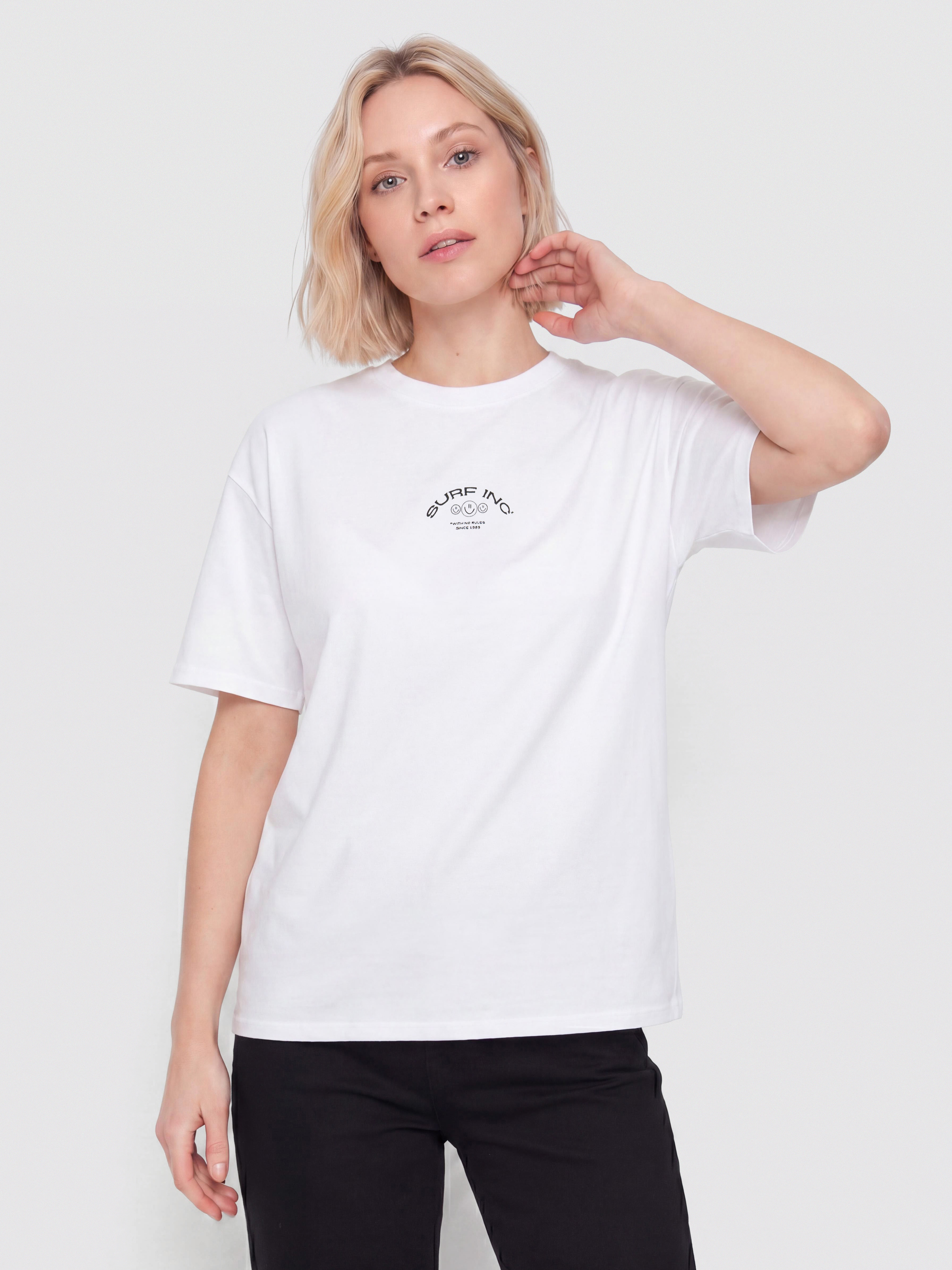Tricou Surf Inc No Rules (paper white)