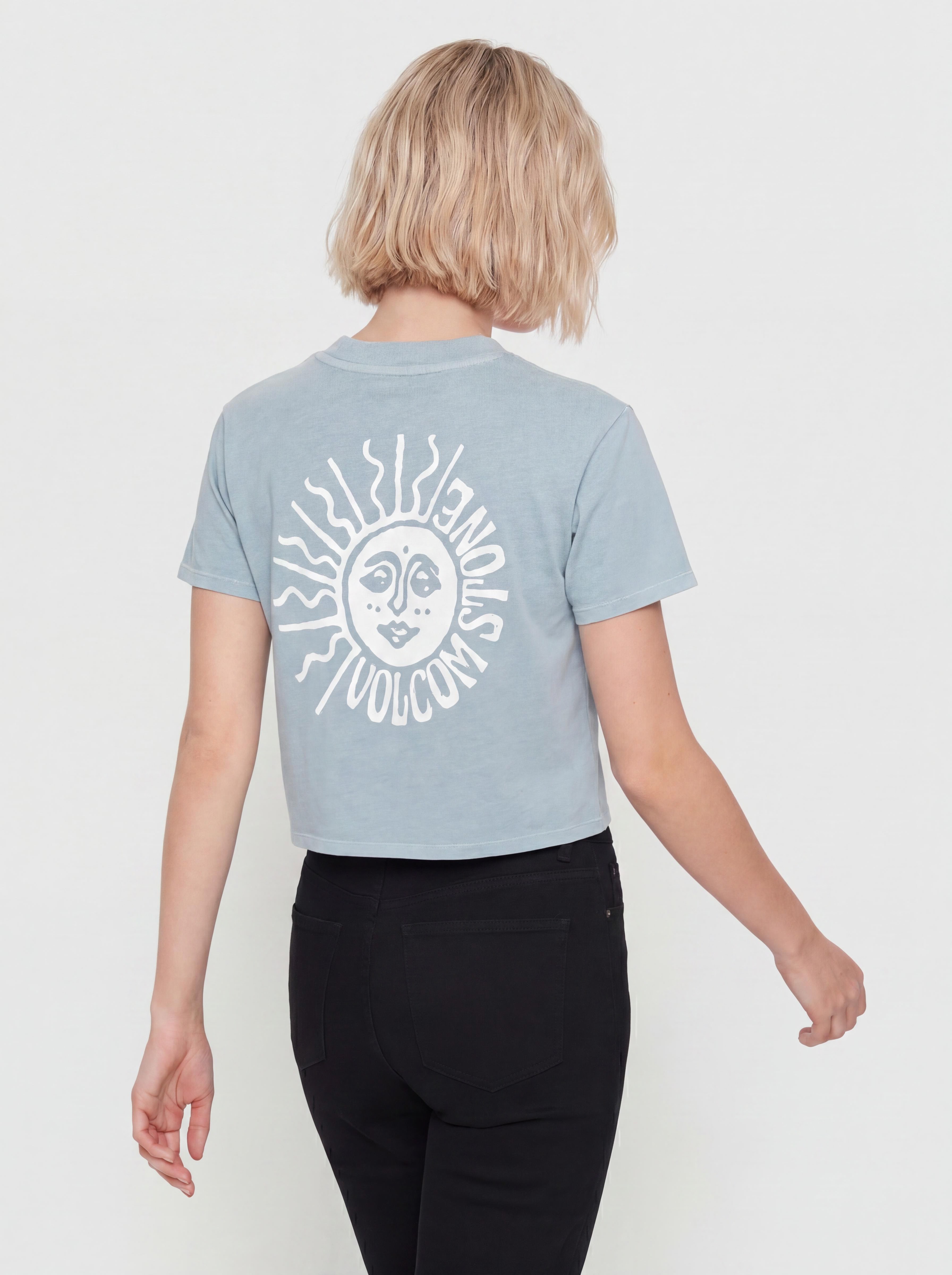 Tricou Volcom Pocket Dial Wmn (cali blue)