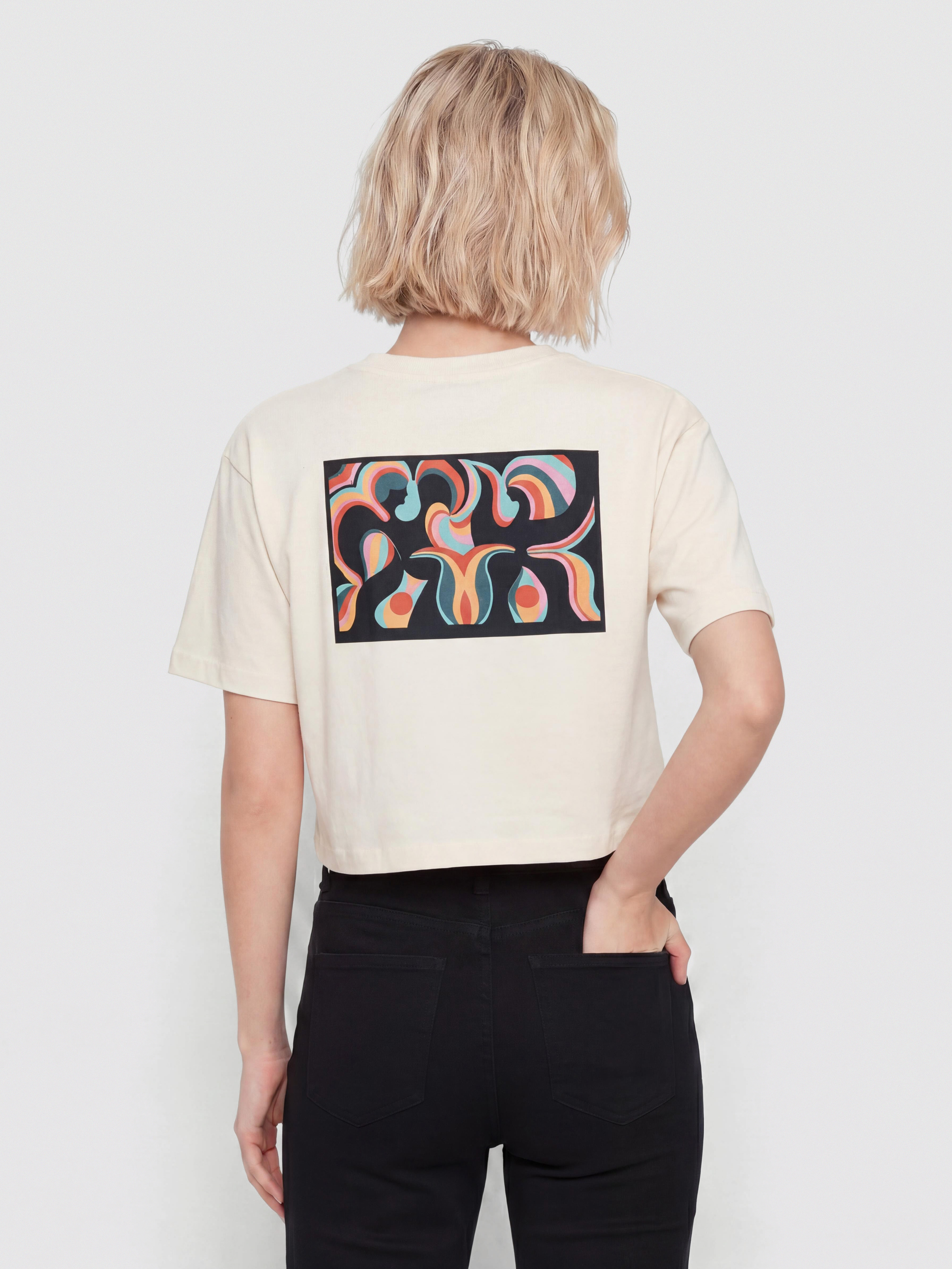 Tricou Volcom Fa Bruno Lucas Wmn (vintage white)