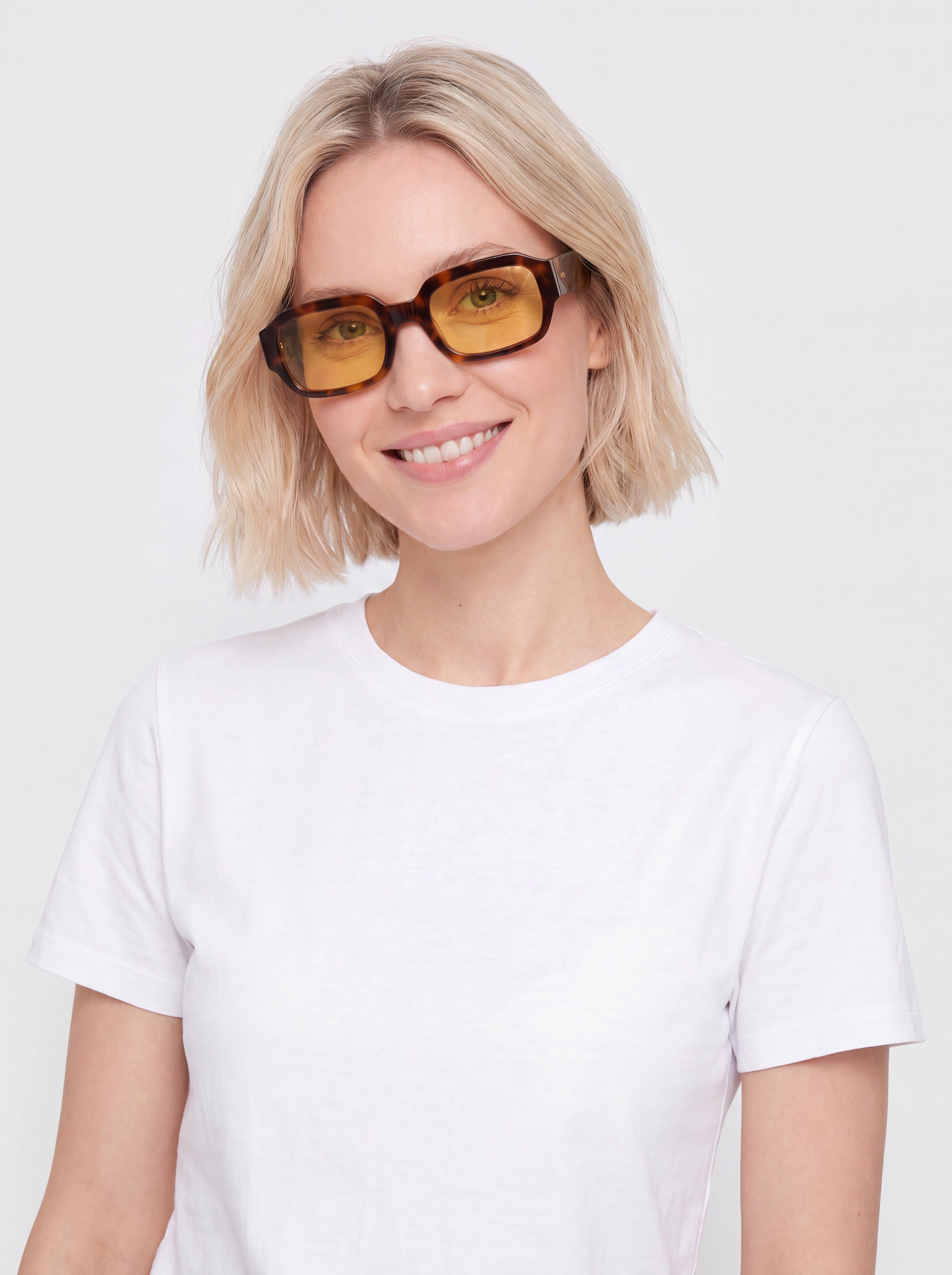 Ochelari de soare MessyWeekend Downey (tortoise/yellow)